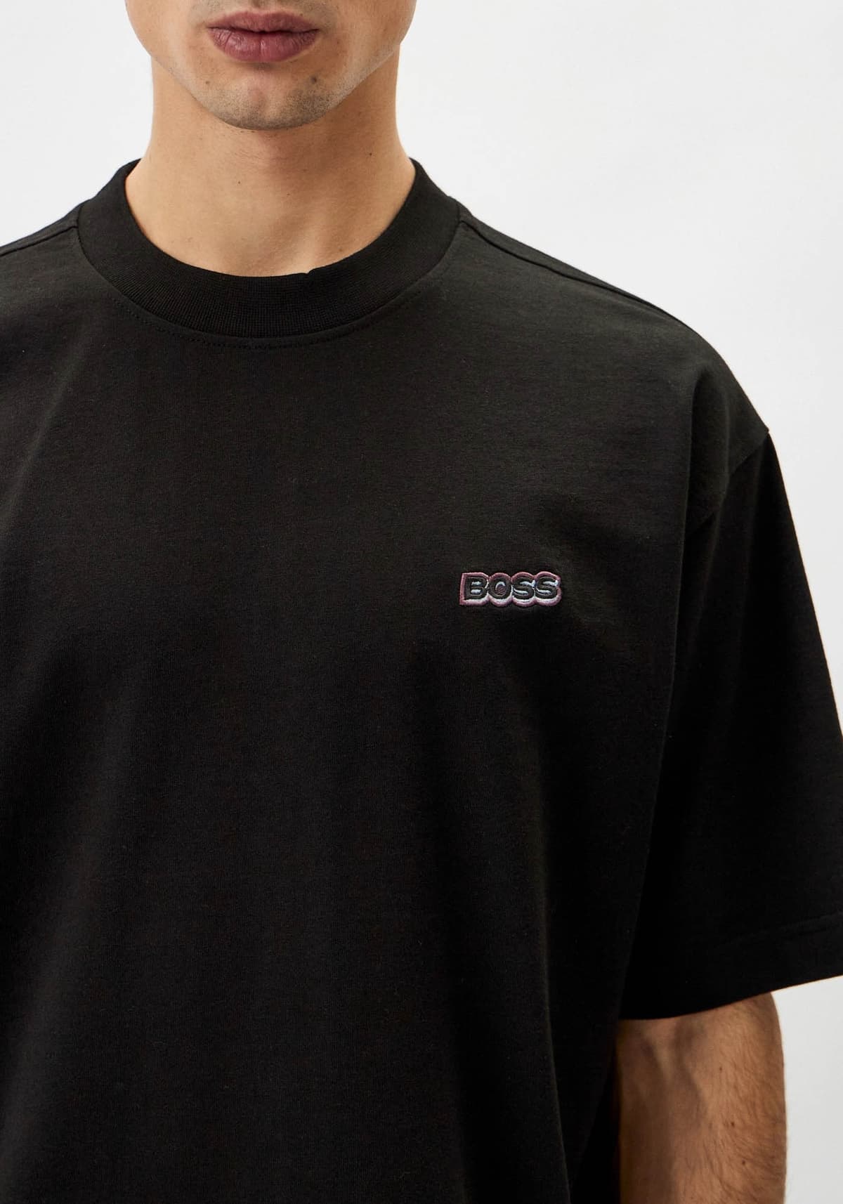 Men's T-Shirts Boss Black