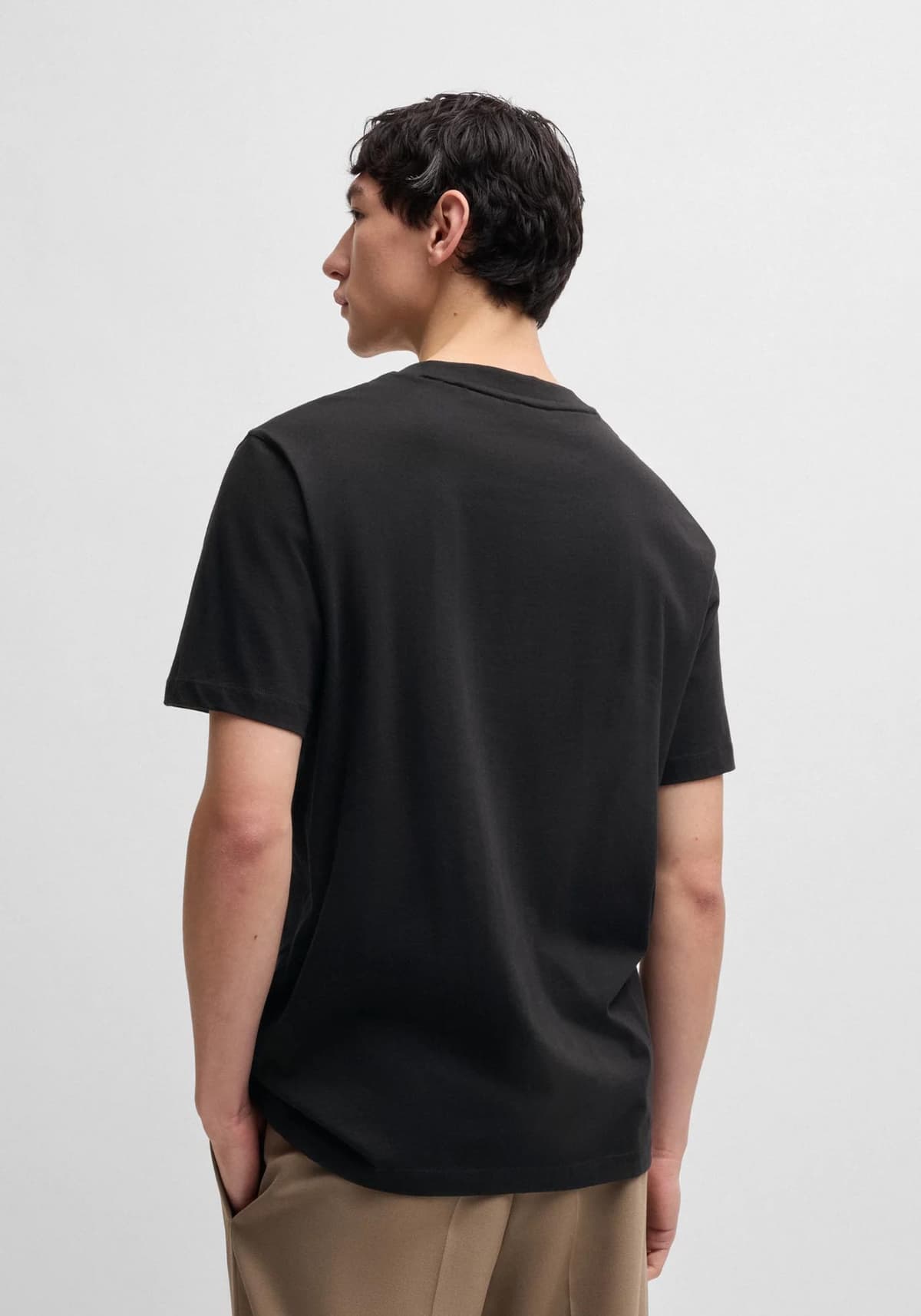 Men's T-Shirts Hugo Black