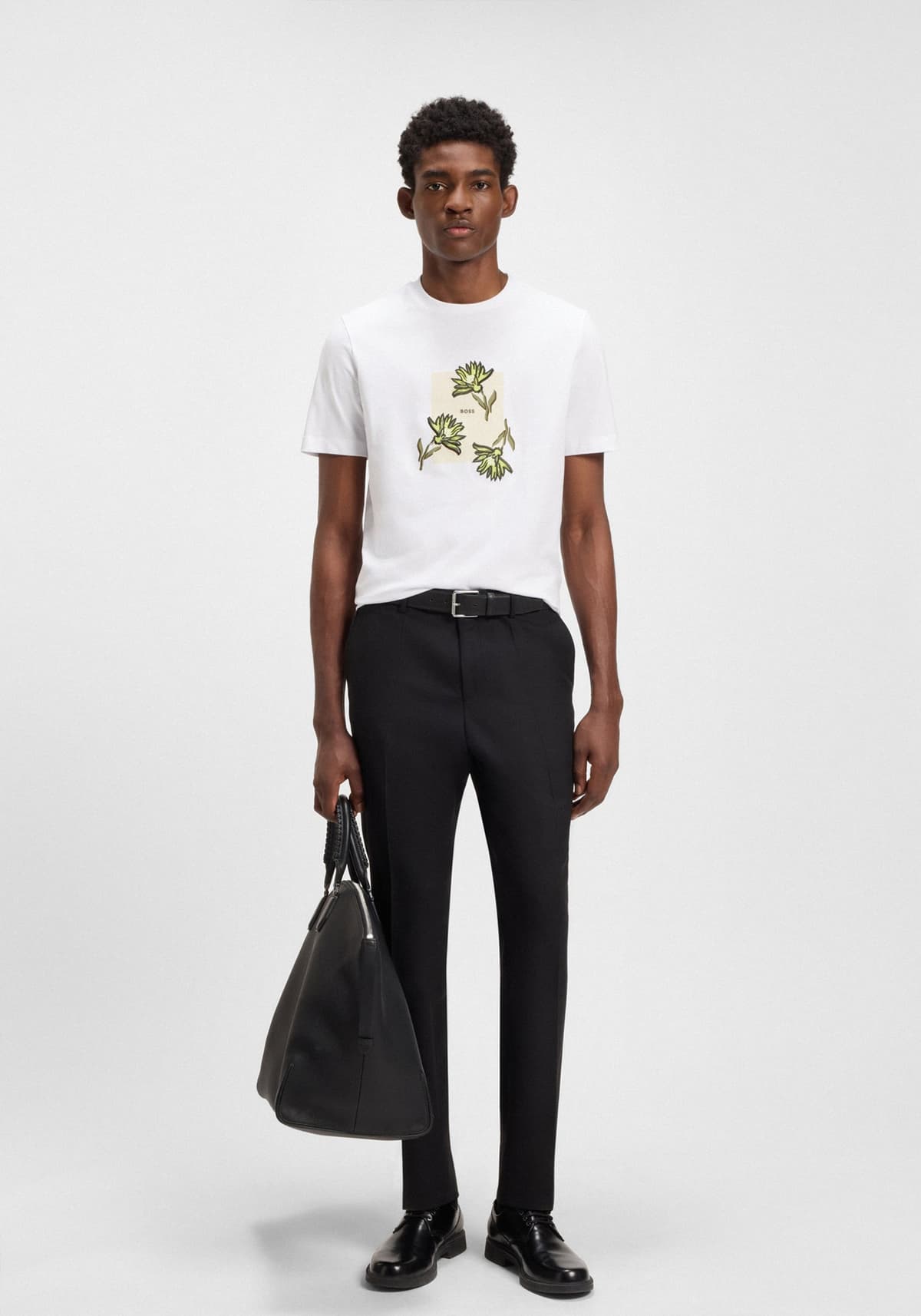 Men's T-Shirts Boss White