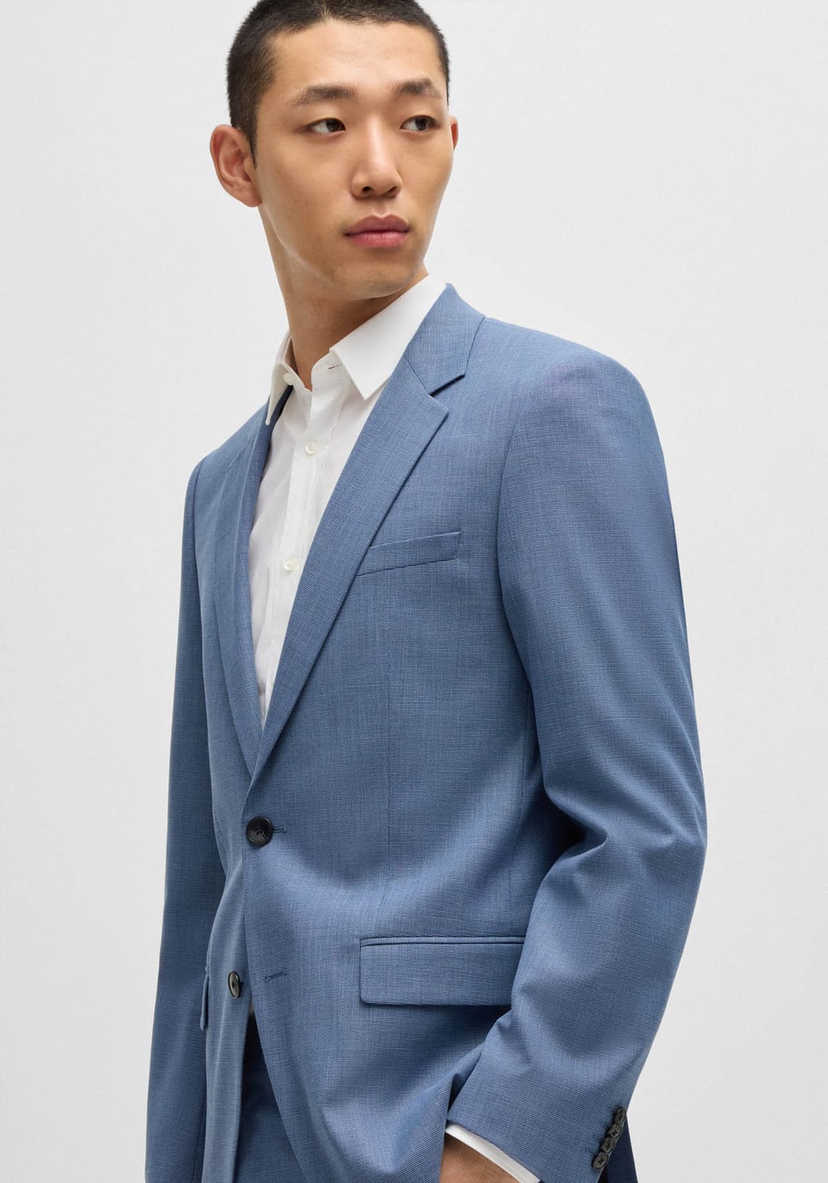 Men's Suits Hugo Blue