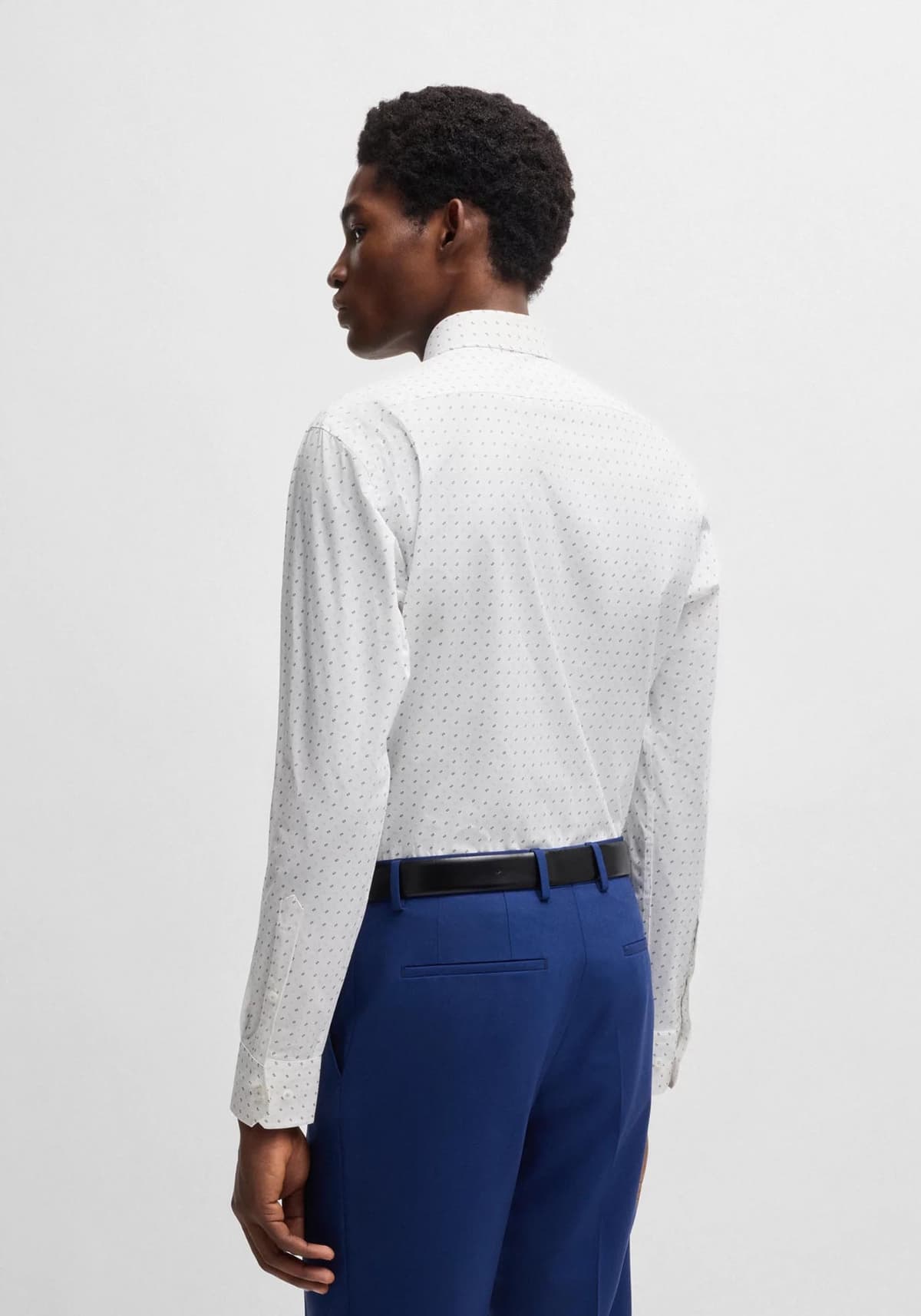 Men's Shirts Boss Blue