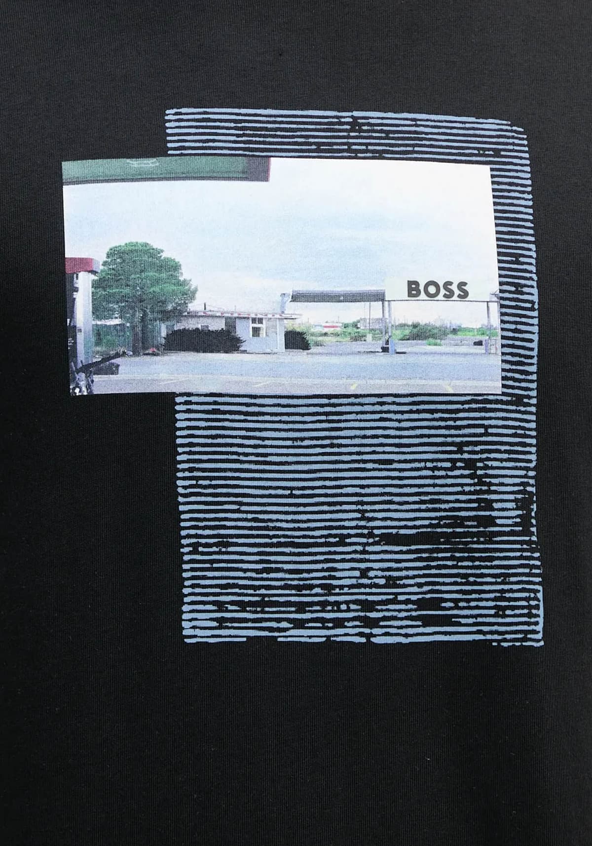 Men's T-Shirts Boss Black