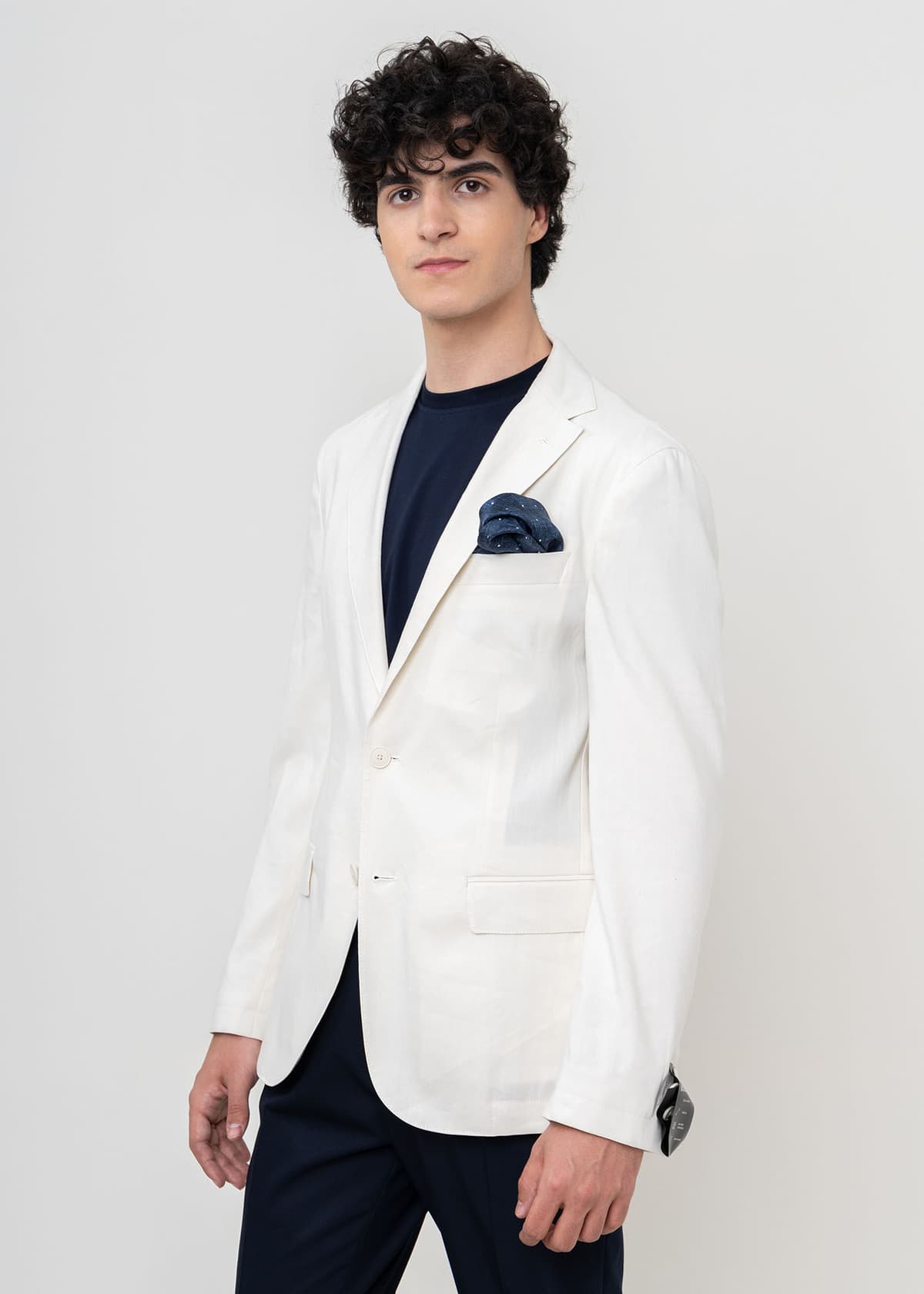 Men's Blazers Boss White