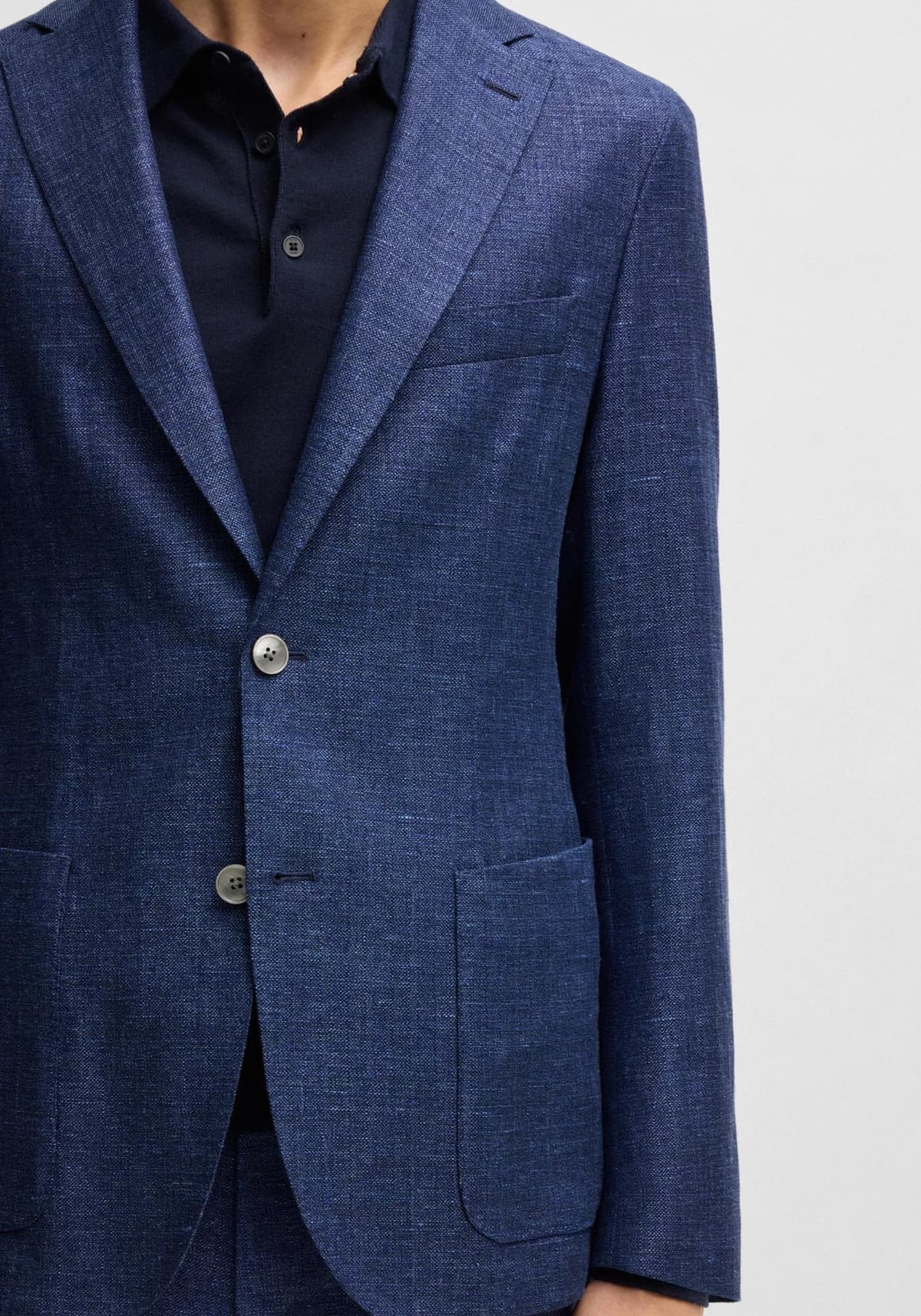 Men's Blazers Boss Blue