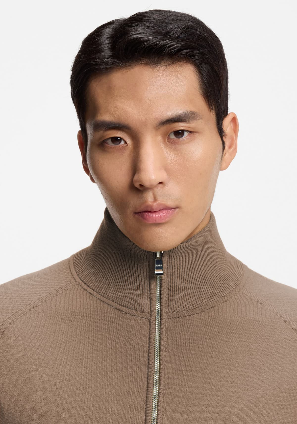 Men's Cardigans Boss Brown