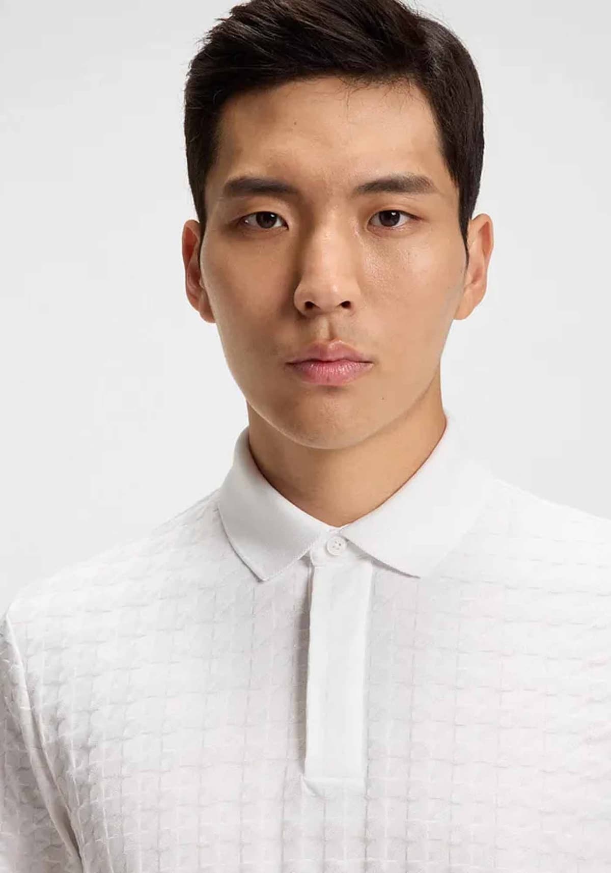 Men's Polo Shirts Boss White