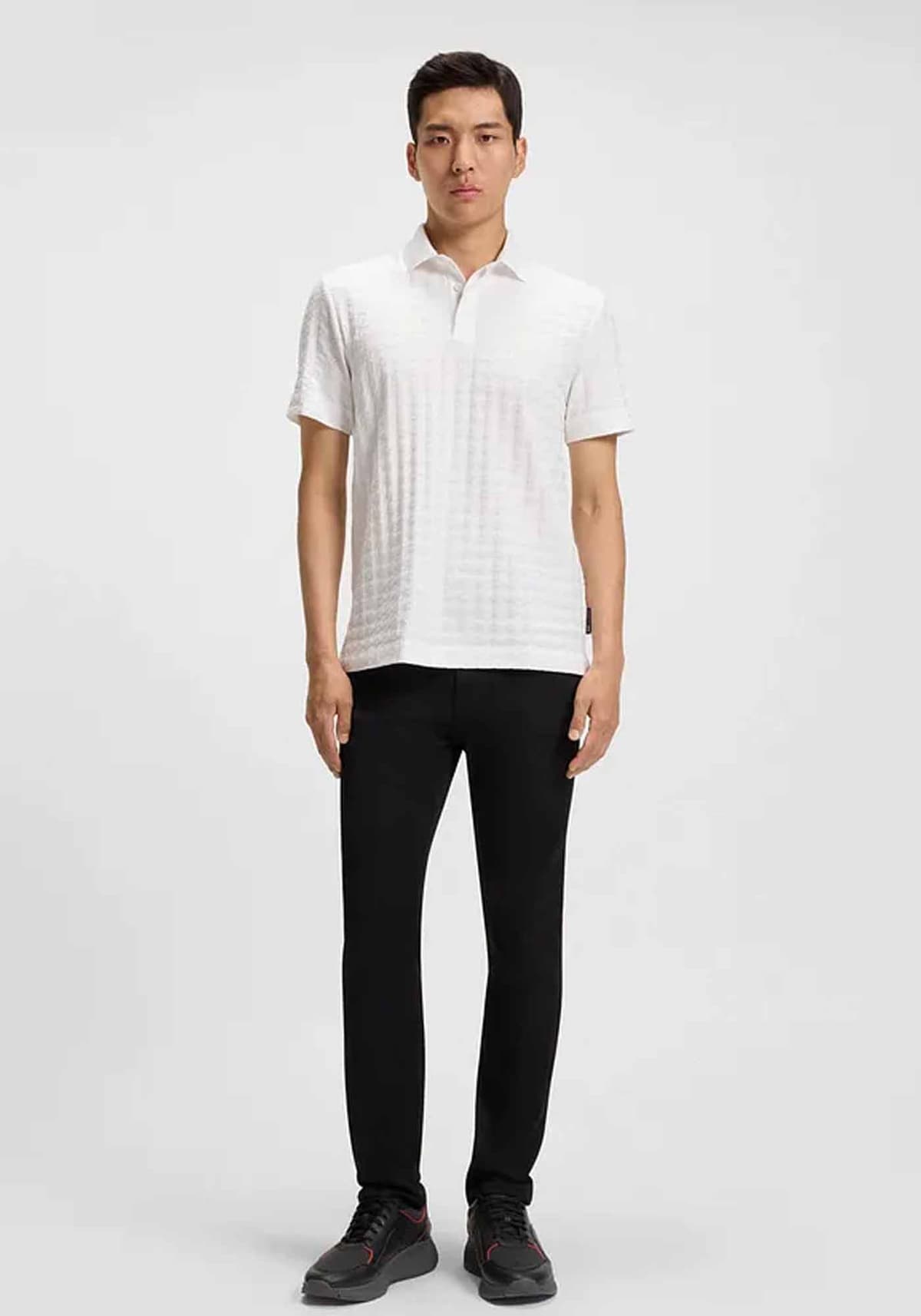 Men's Polo Shirts Boss White