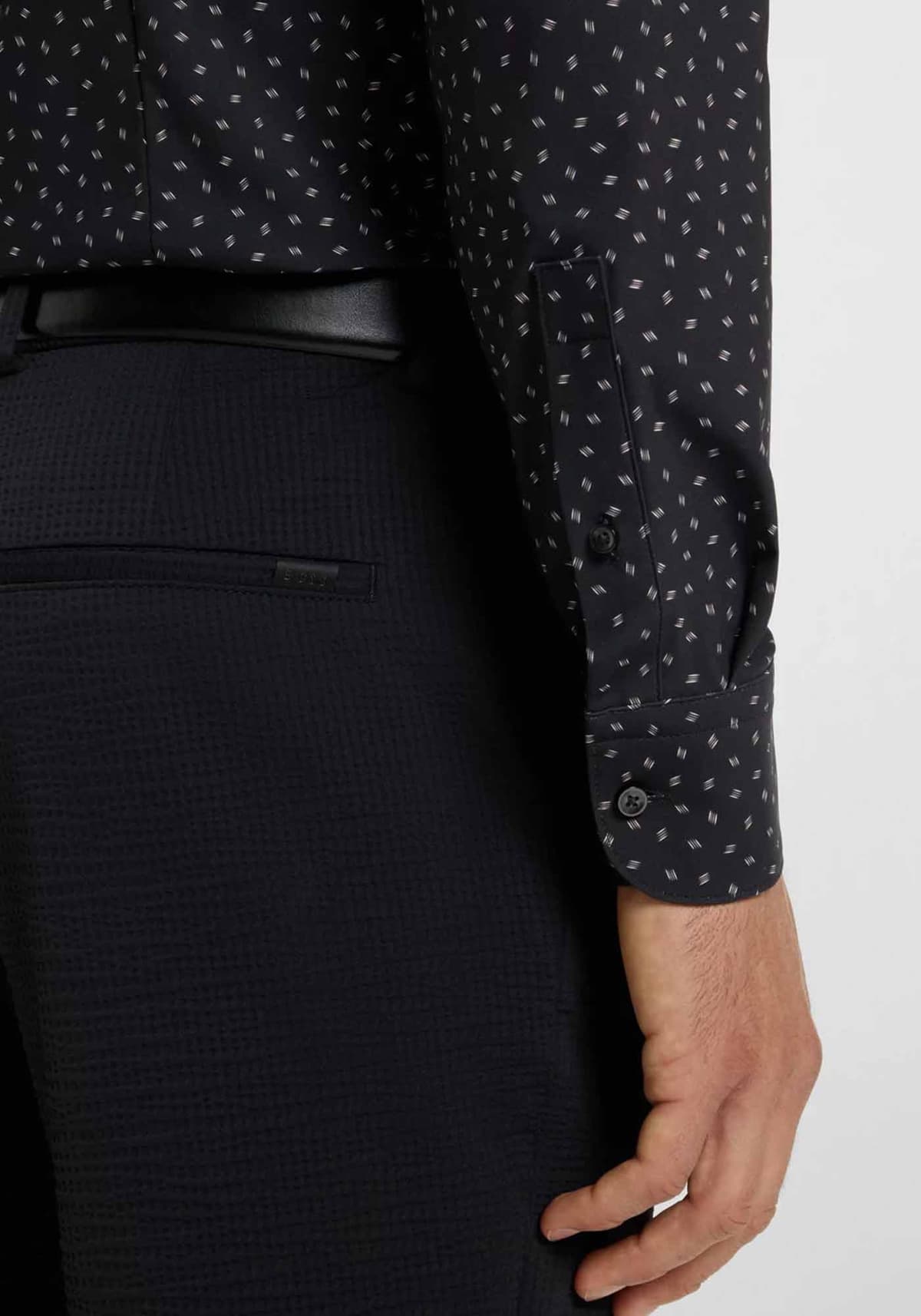 Men's Shirts Boss Black