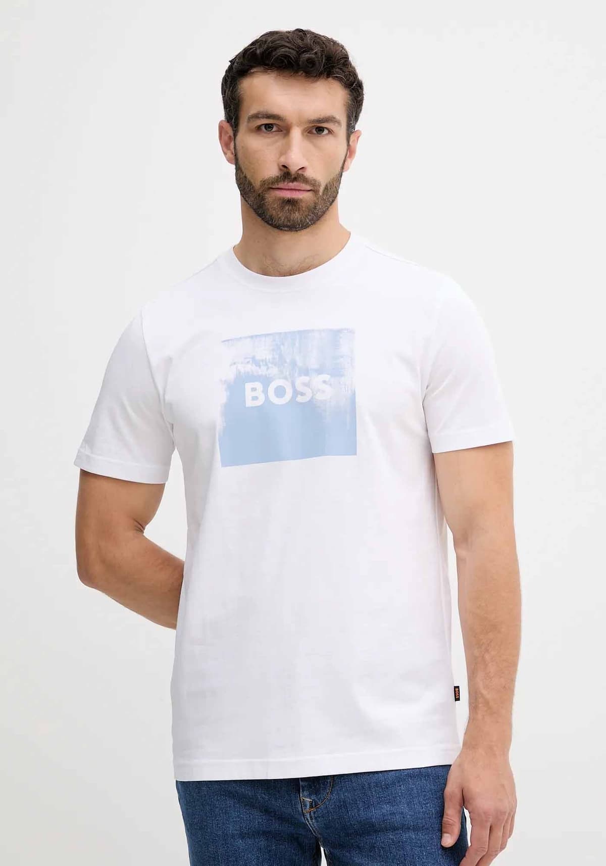 BOSS Κοντομάνικη T-shirt της σειράς Te Wheel