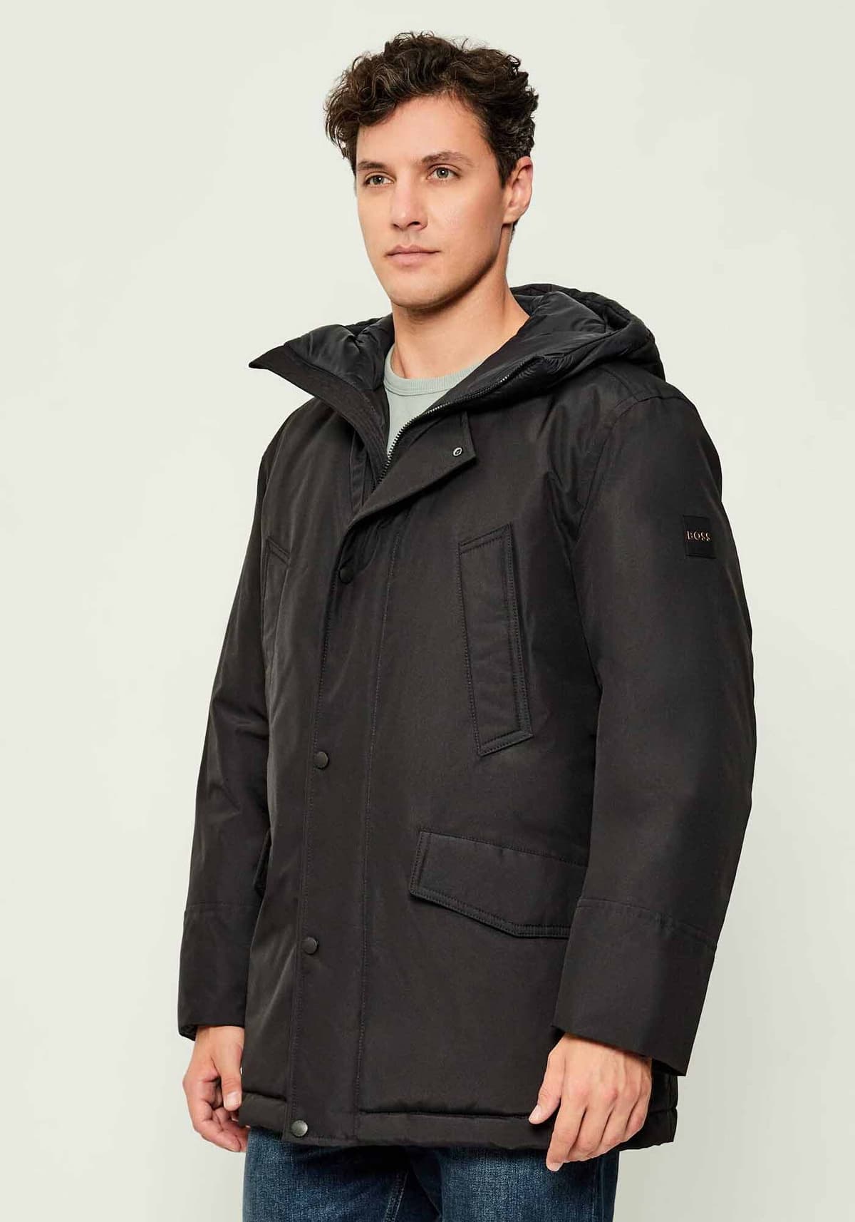Men's Parkas Boss Black