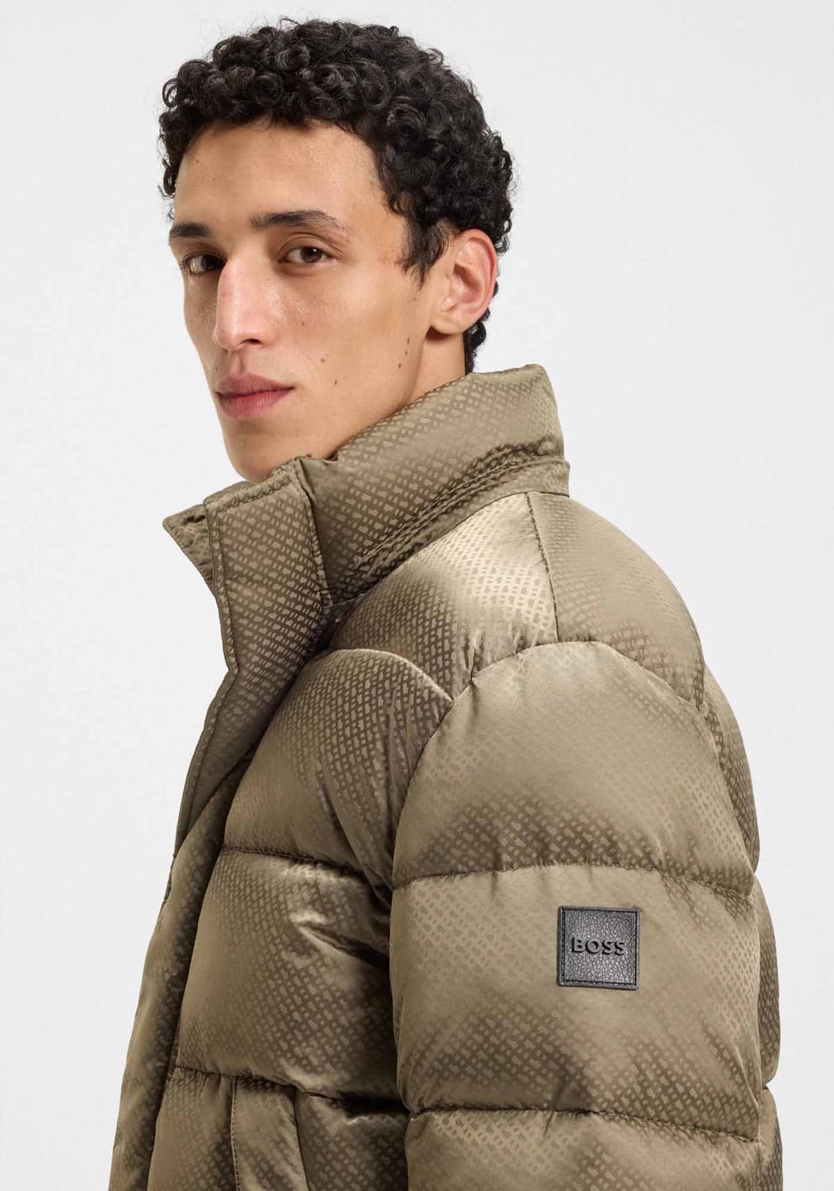 Men's Jackets Boss Beige