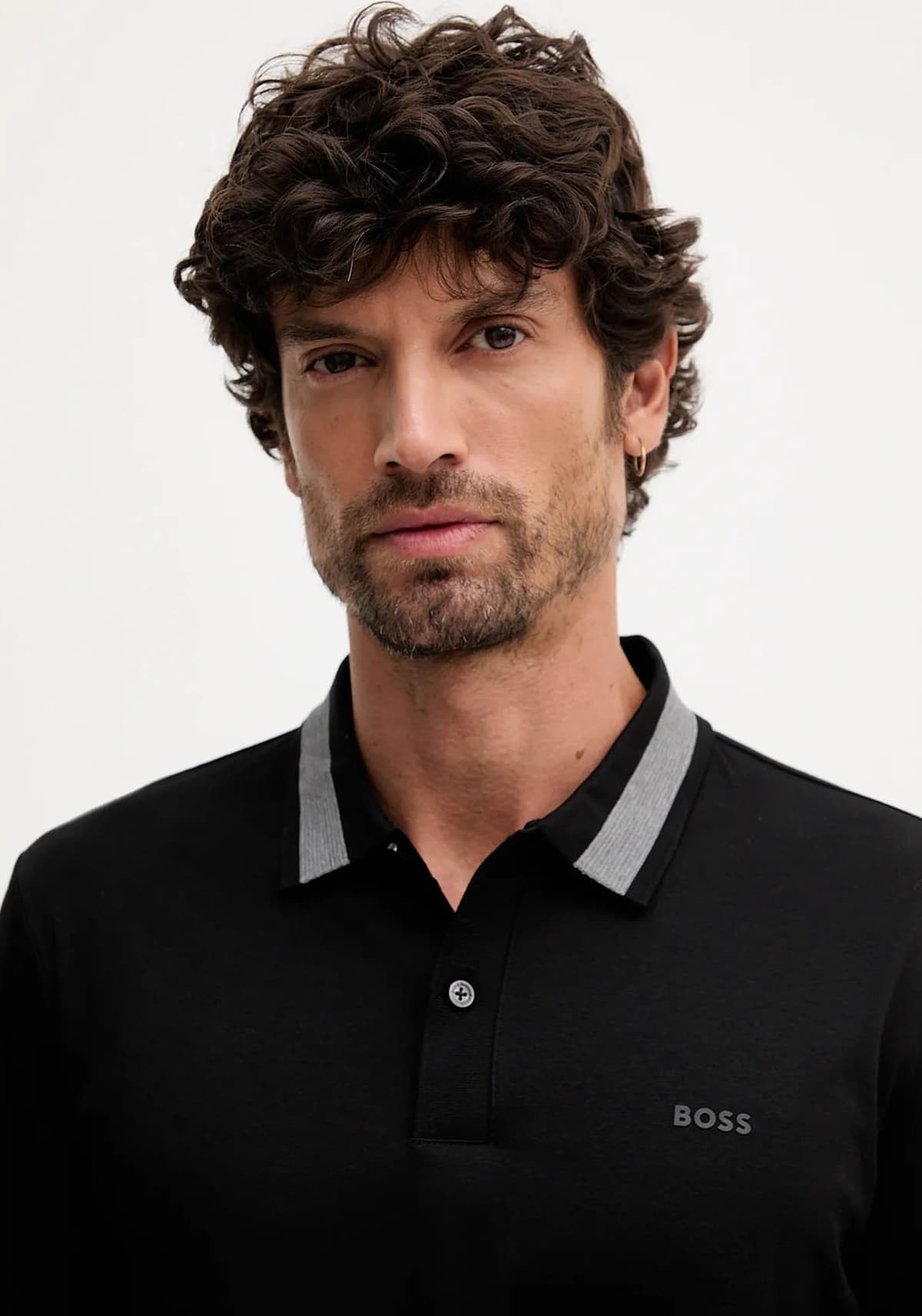 Men's Polo Shirts Boss Black