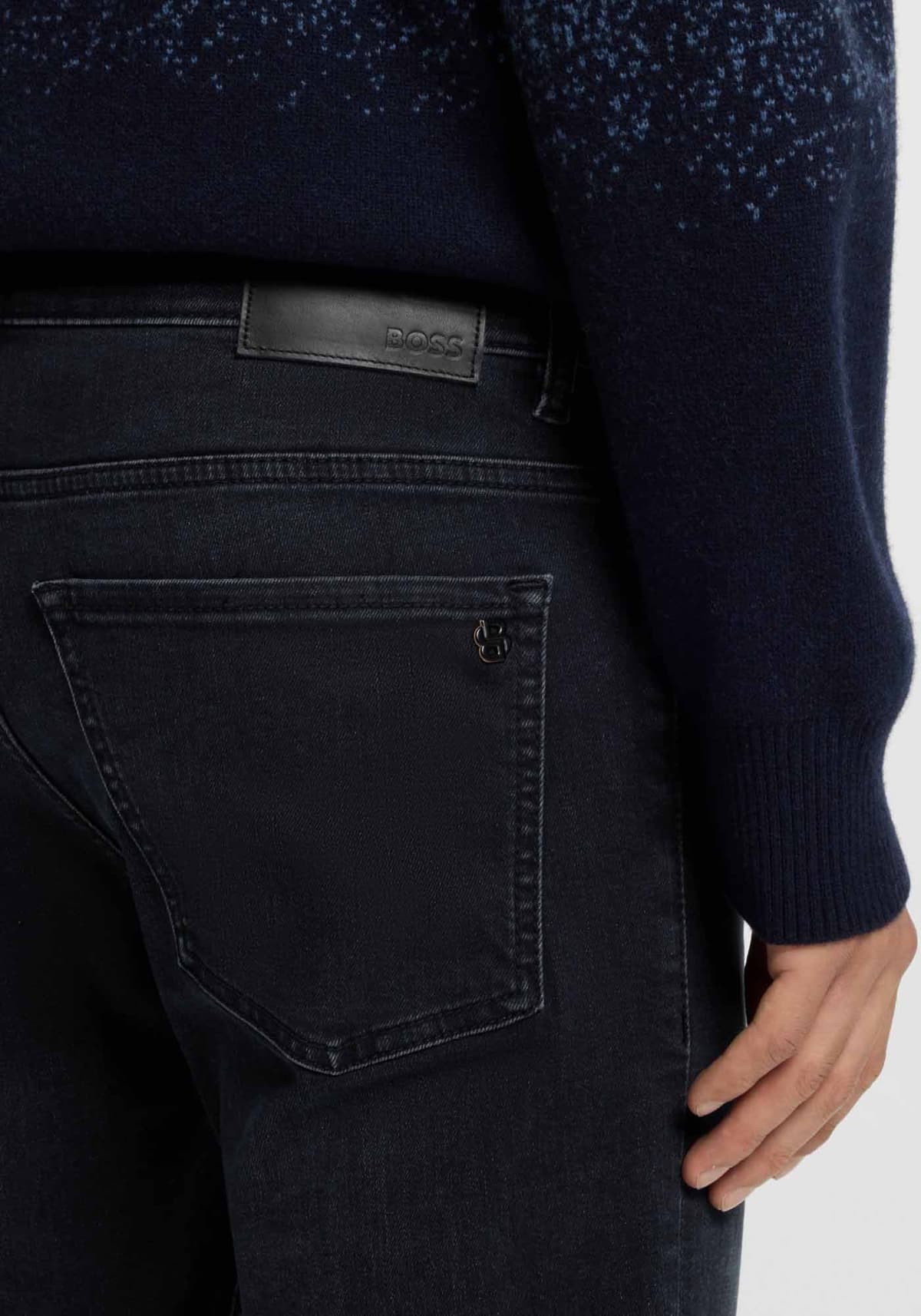 BOSS Παντελόνι της σειράς Delaware BO - 50549503 405 Dark Blue