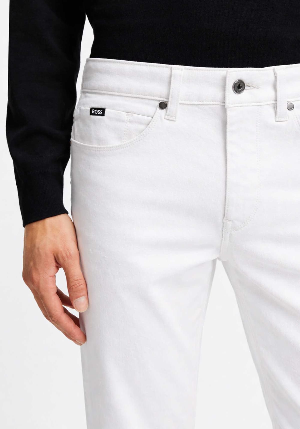 Men's Jeans Boss White