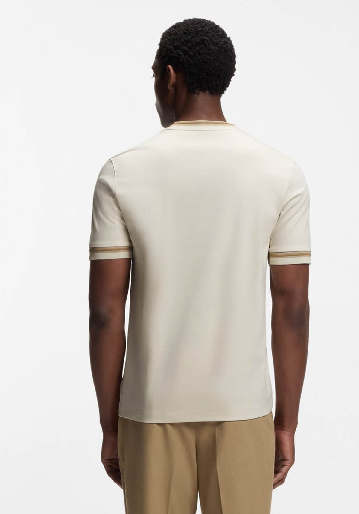 Men's T-Shirts Boss Beige