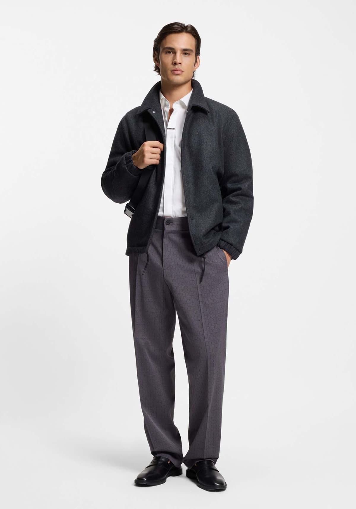 HUGO Πουκάμισο της σειράς Valerio - 50554768 199 White