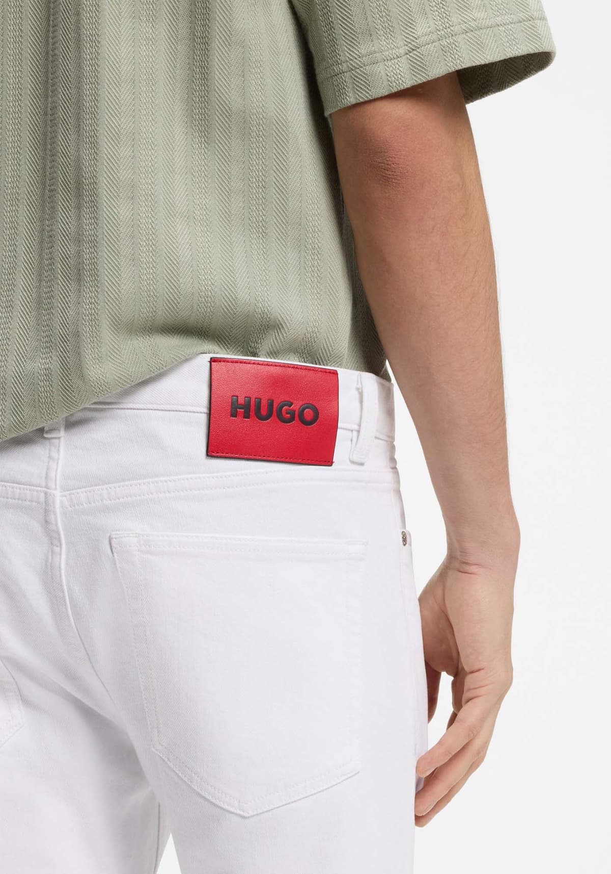 Men's Jeans Hugo White