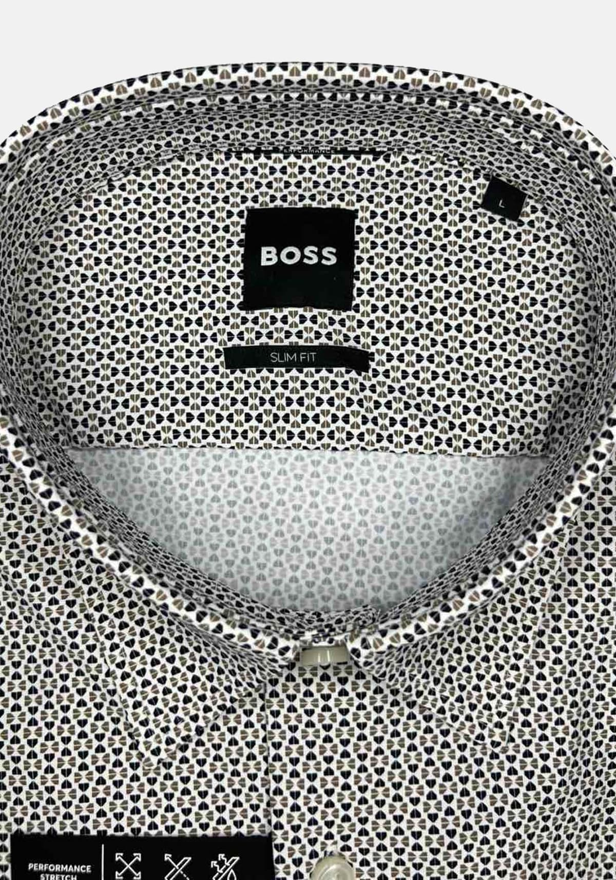 BOSS Πουκάμισο της σειράς H Roan - 50556800 252 Dark Beige