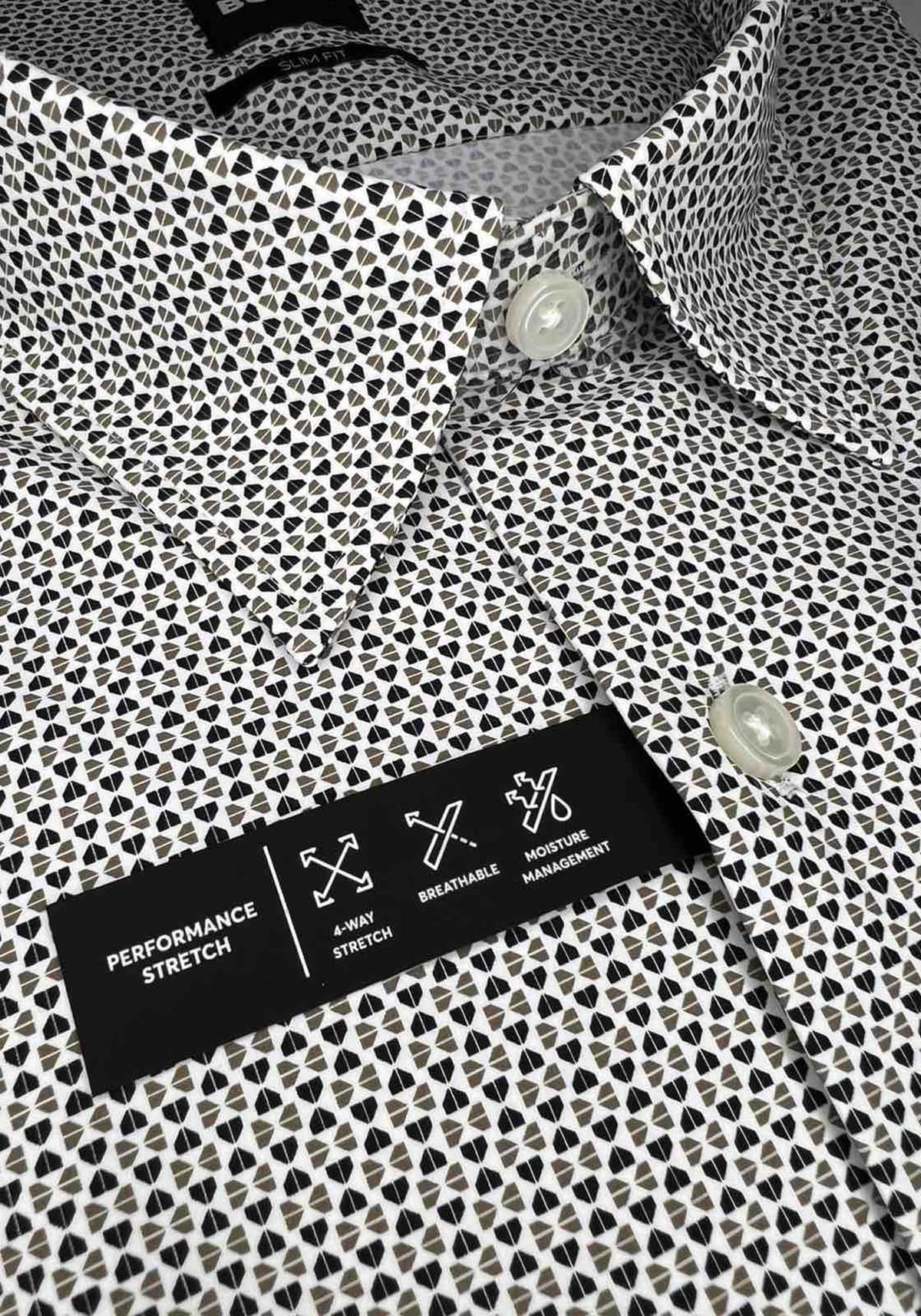 BOSS Πουκάμισο της σειράς H Roan - 50556800 252 Dark Beige