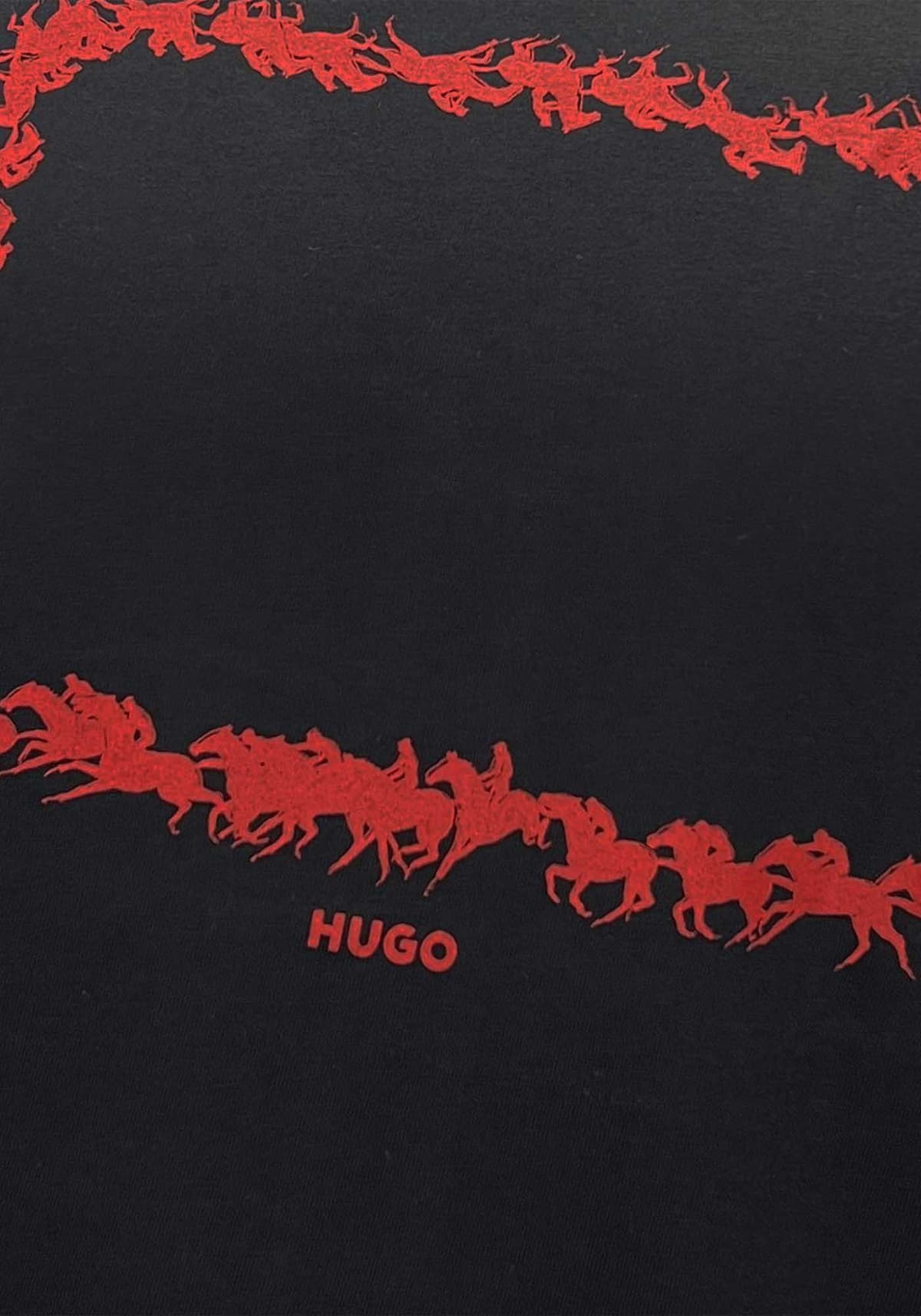 Men's T-Shirts Hugo Black