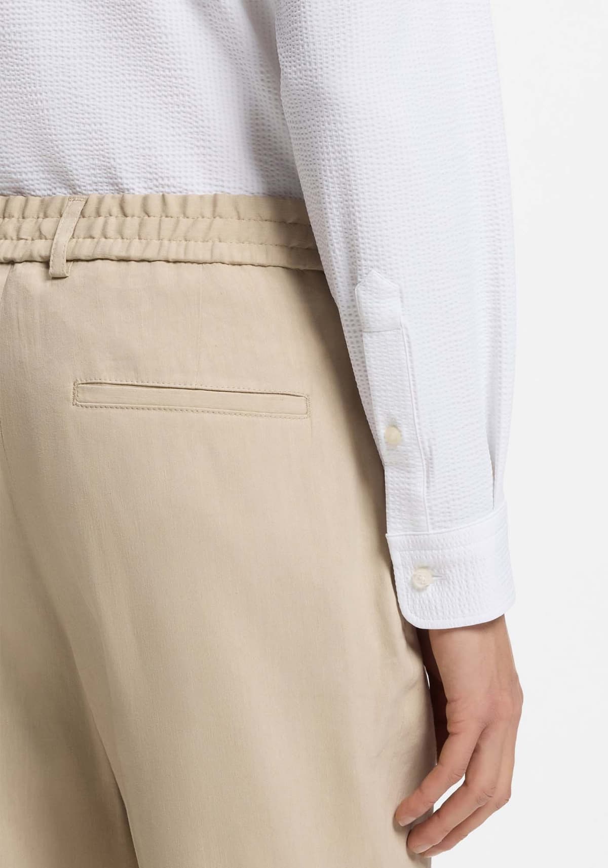 Men's Shirts Boss White