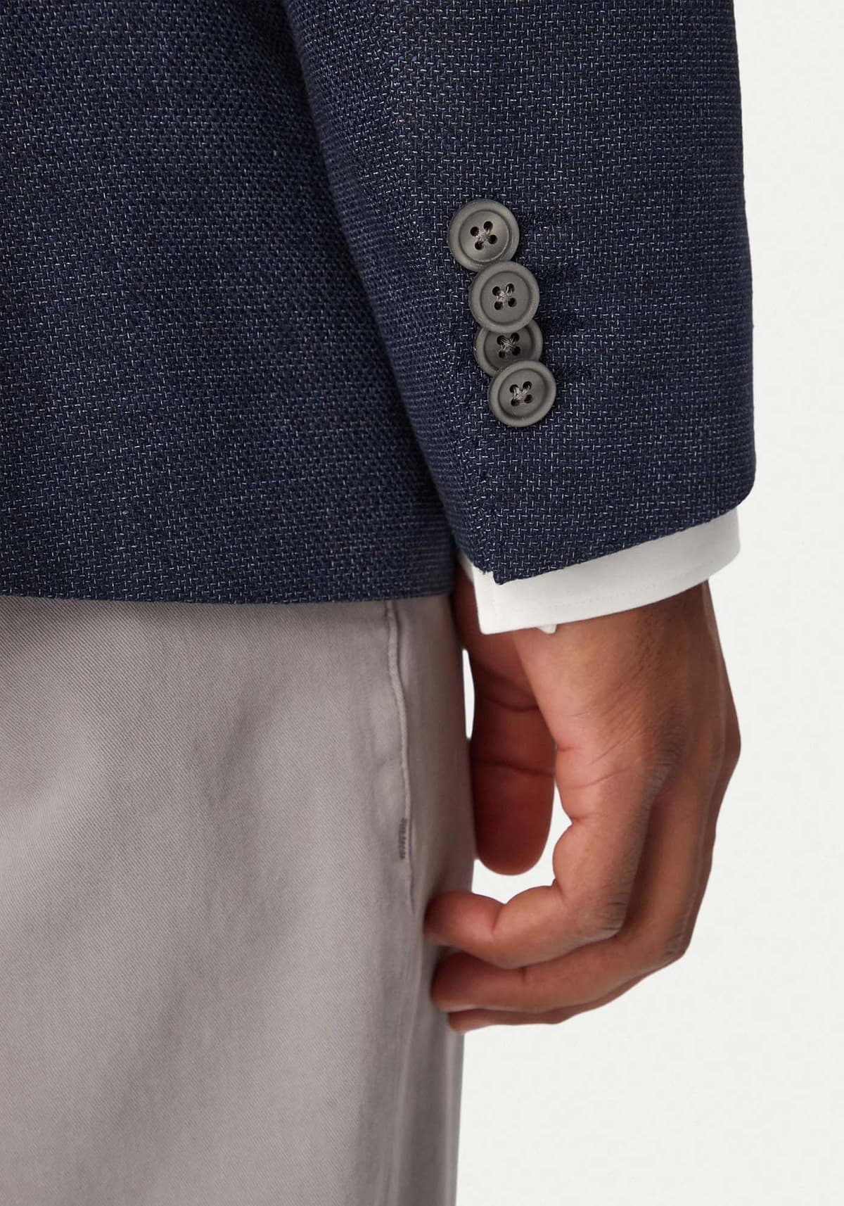 Men's Blazers Boss Blue