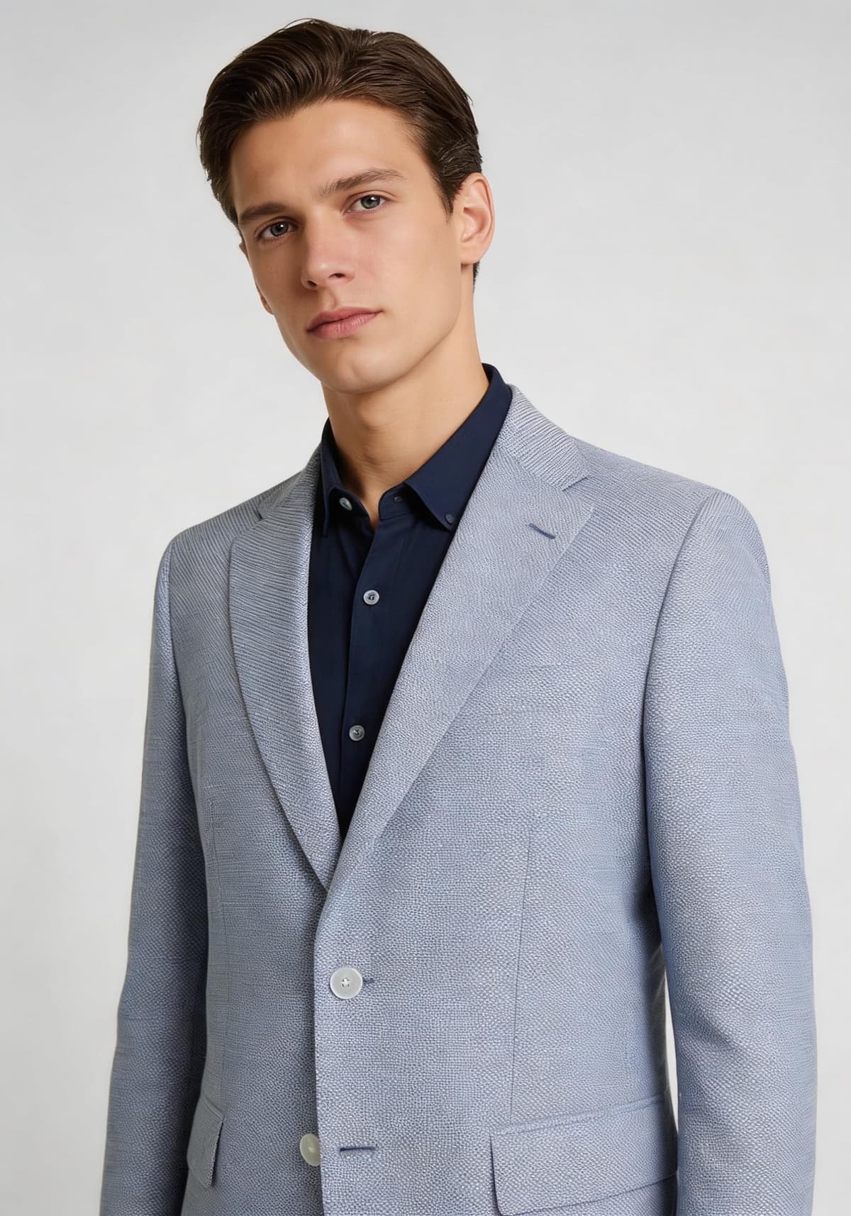 Men's Blazers Boss Blue