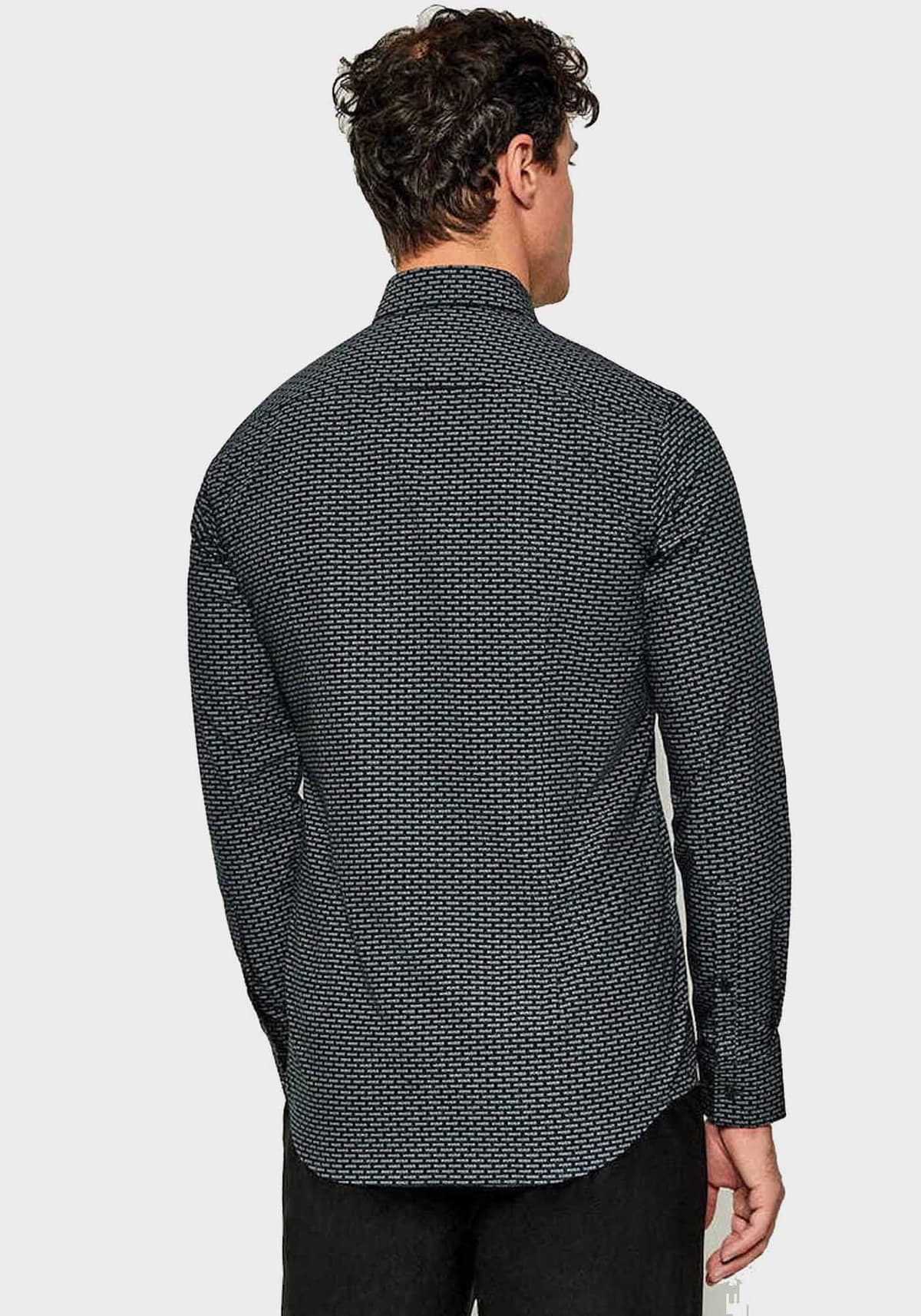 Men's Shirts Hugo Black