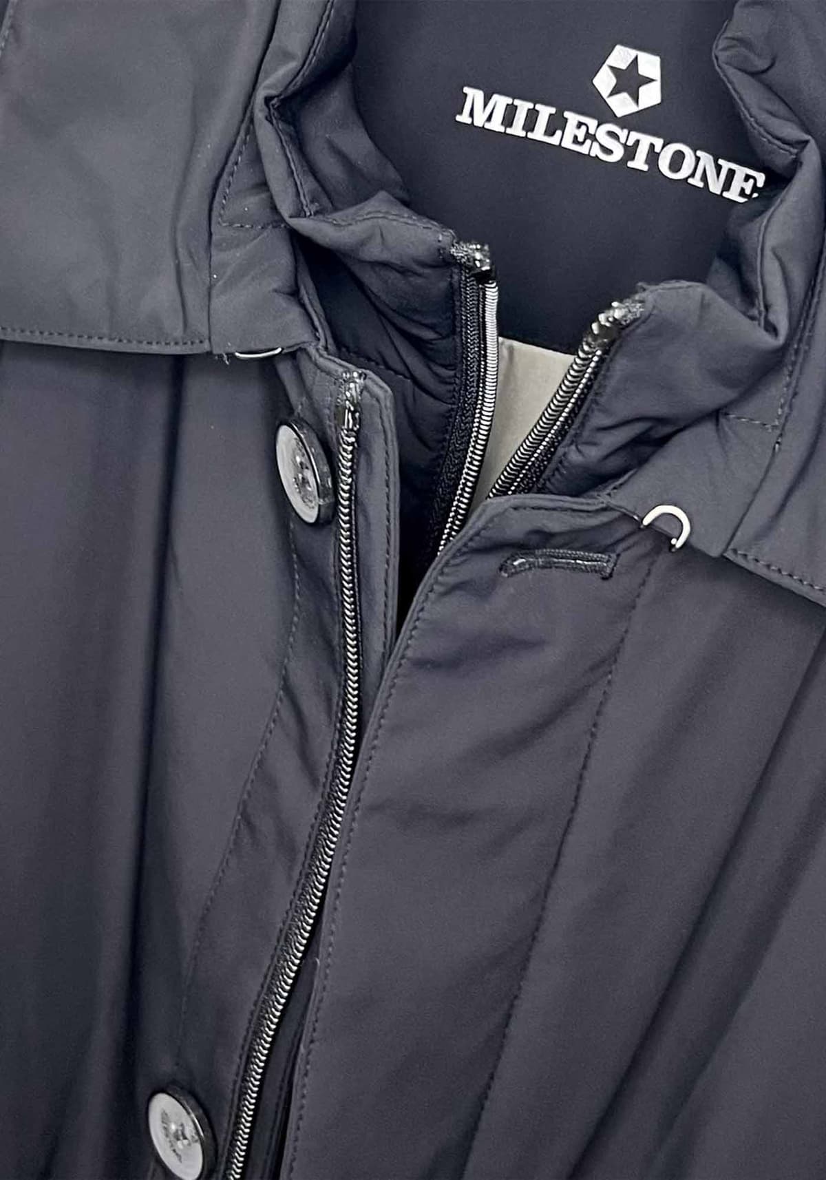 Men's Trench Coats Milestone Black