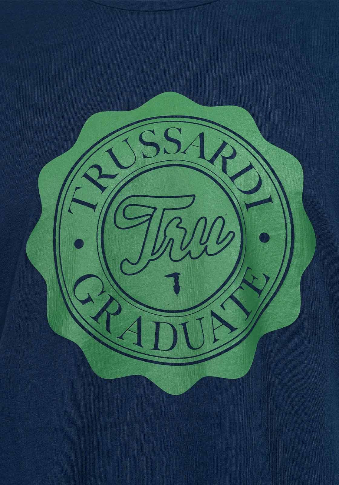 Men's T-Shirts Trussardi Jeans Blue