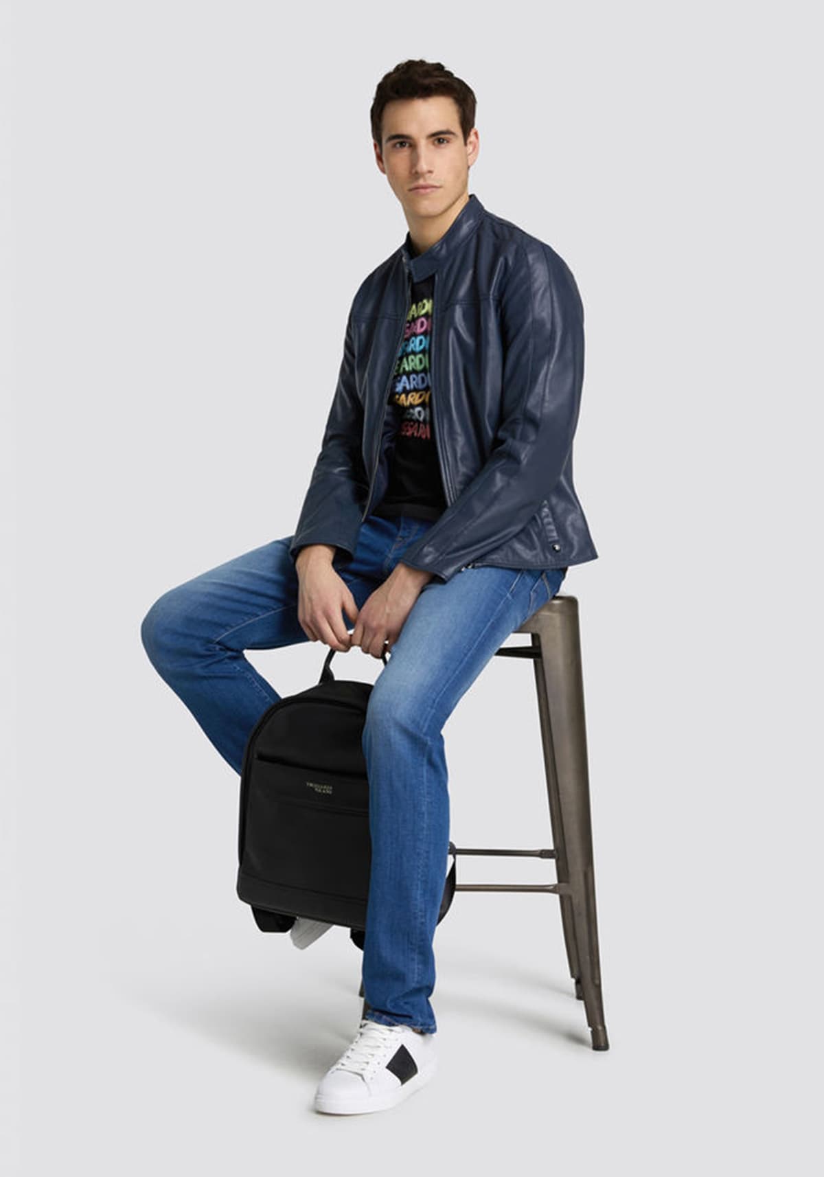 Men's T-Shirts Trussardi Jeans Black