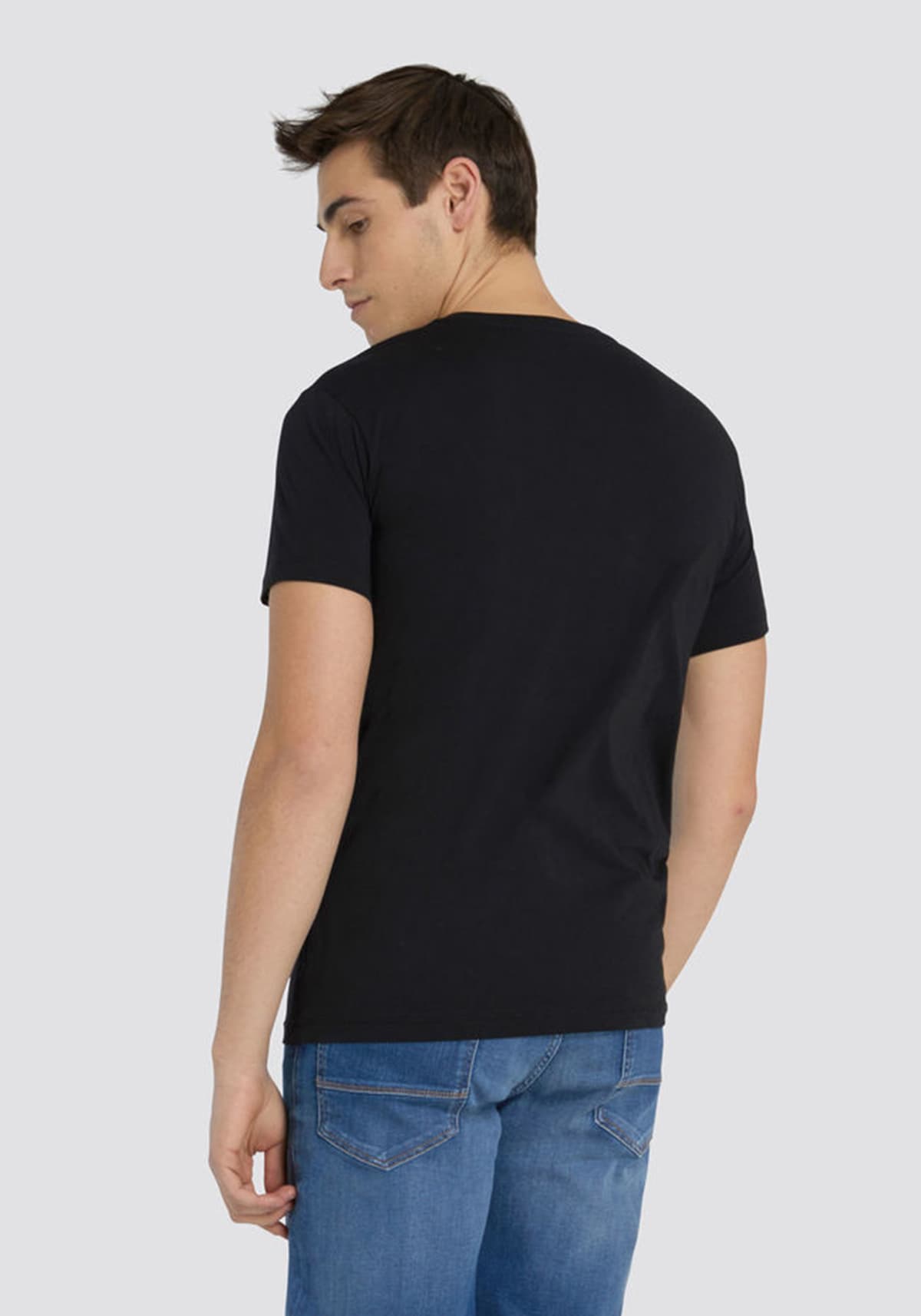 Men's T-Shirts Trussardi Jeans Black