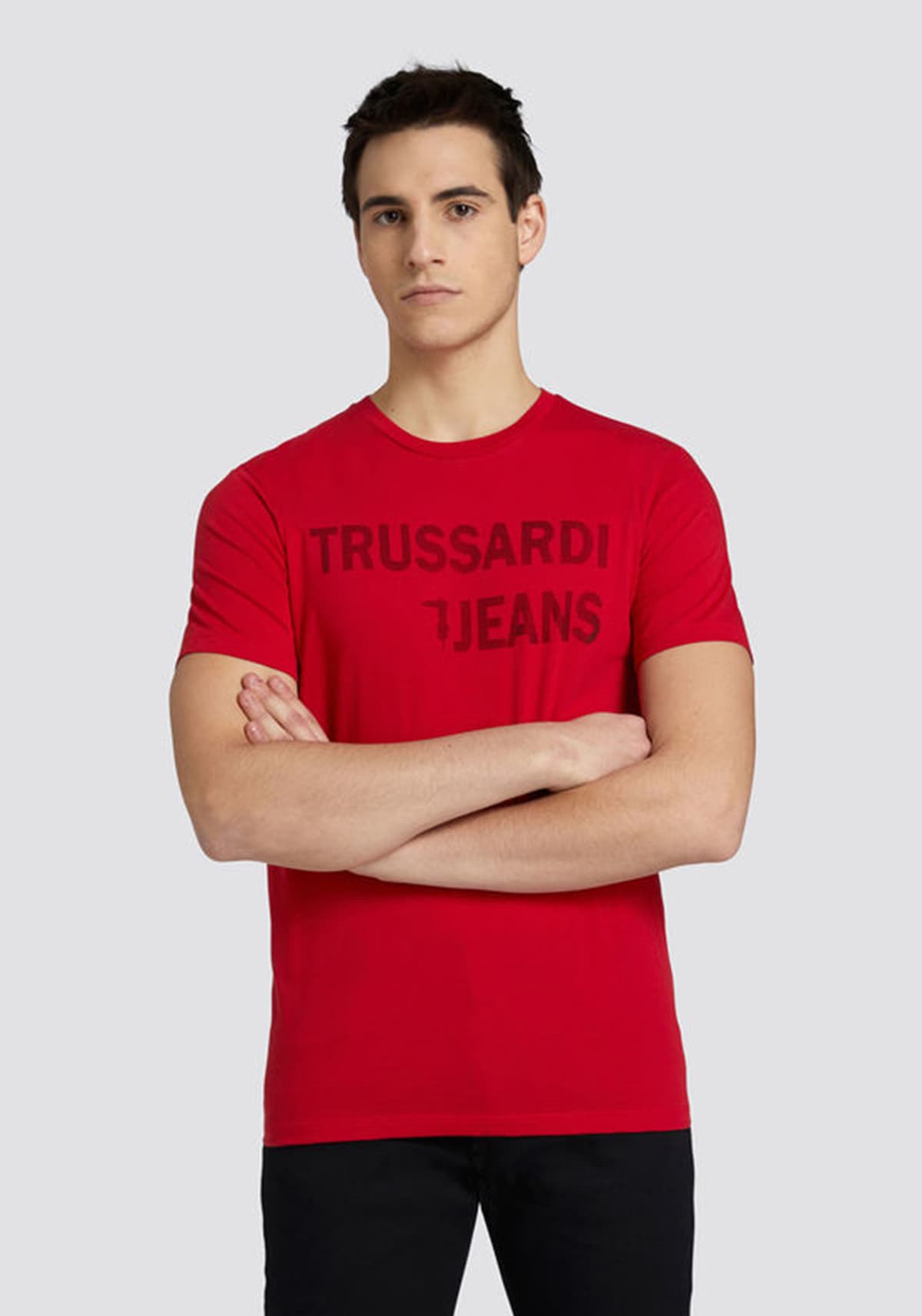 Men's T-Shirts Trussardi Jeans Red