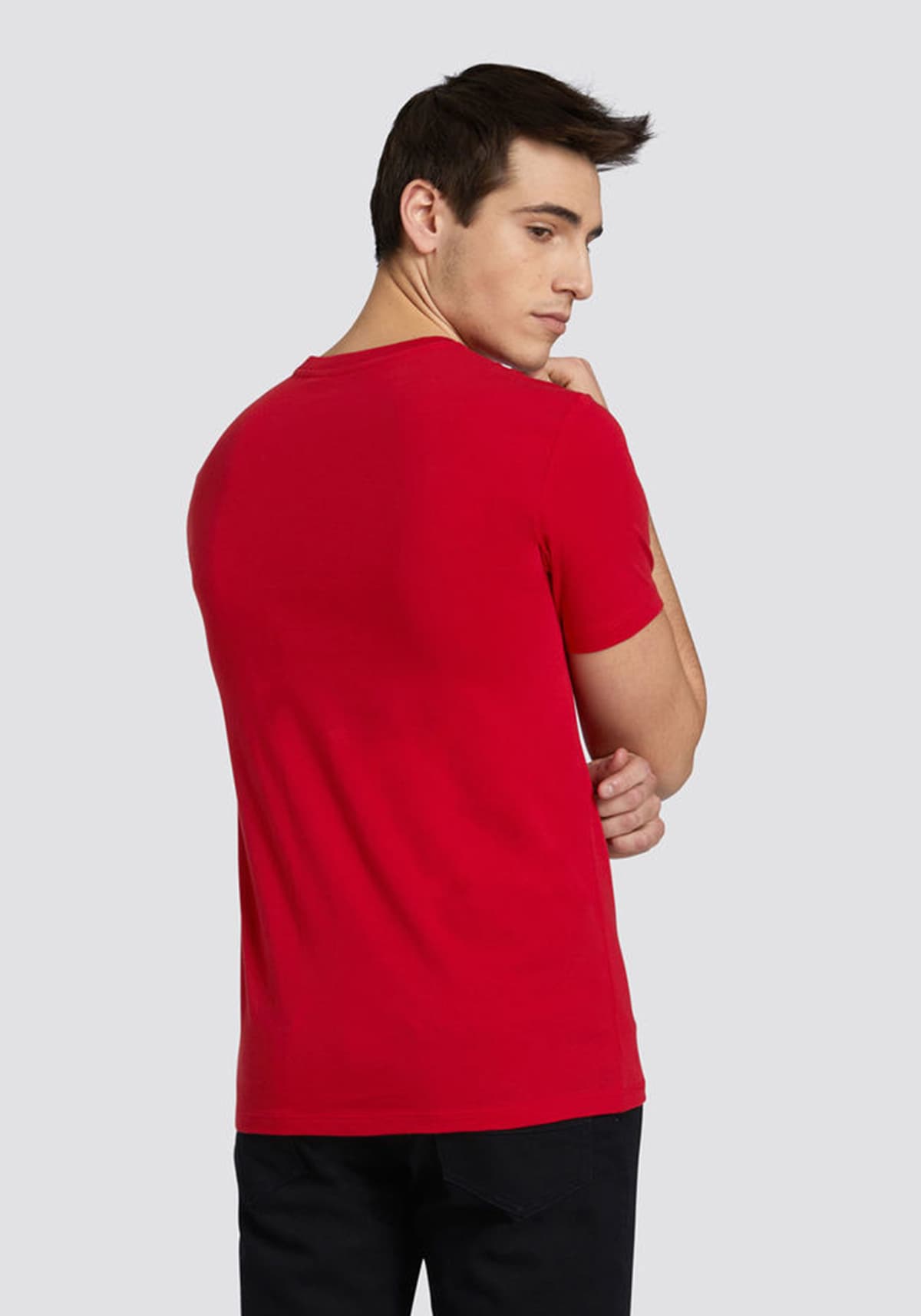 Men's T-Shirts Trussardi Jeans Red