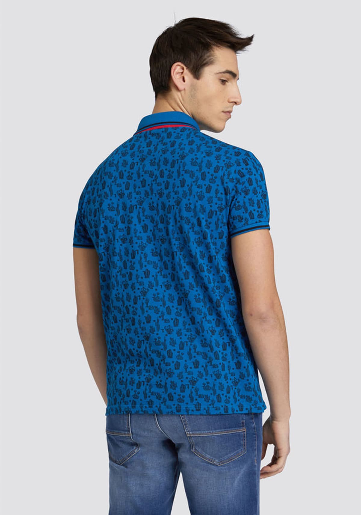 Trussardi Jeans T-Shirt with cactus pattern