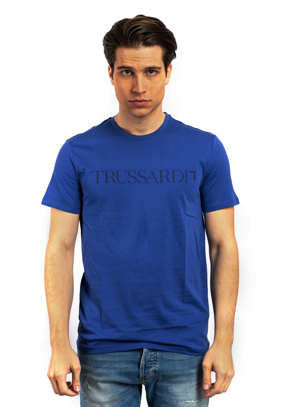 Men's T-Shirts Trussardi Jeans Blue