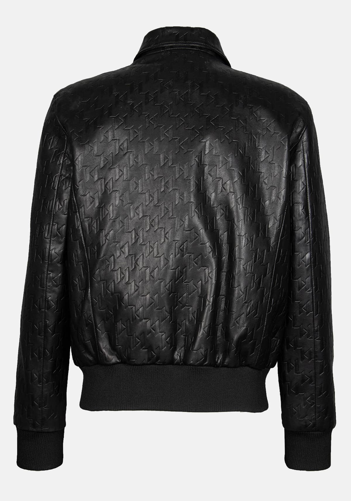 Men's Leather Jackets Karl Lagerfeld Black