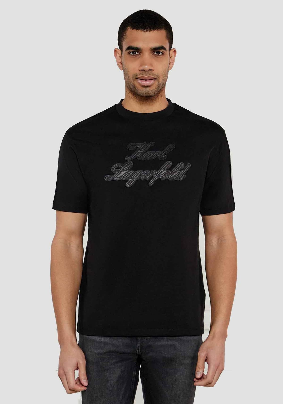 Karl Lagerfeld T Shirt της σειράς Crewneck