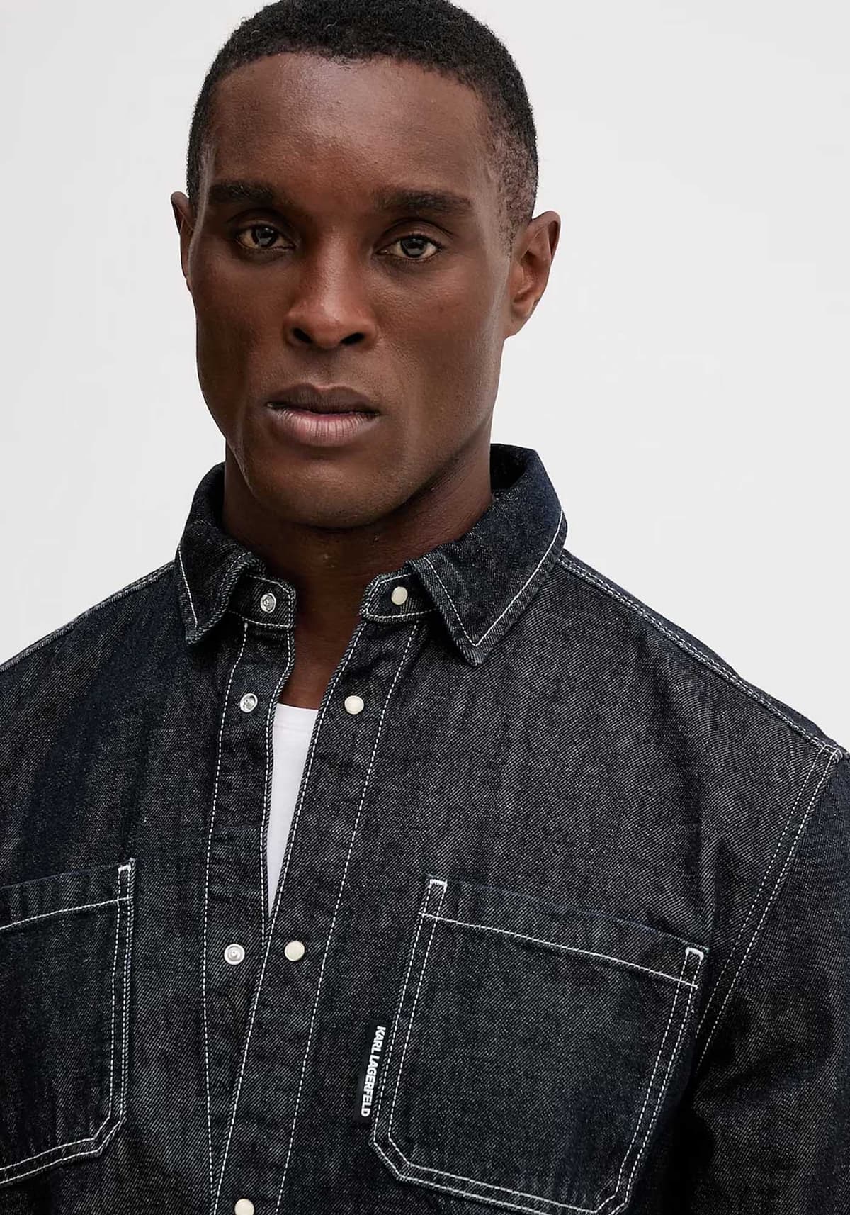 Men's Shirts Karl Lagerfeld Blue