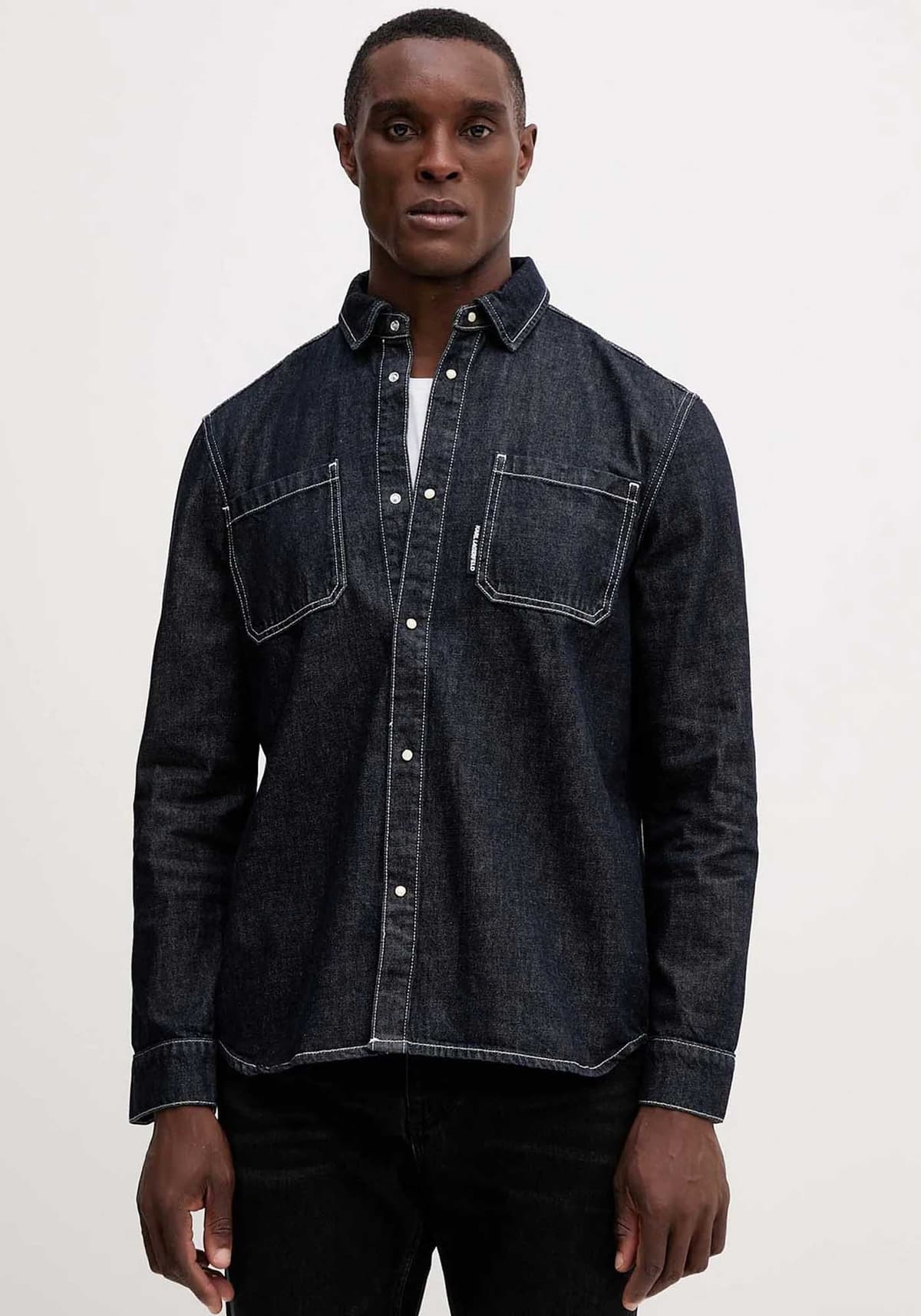 Men's Shirts Karl Lagerfeld Blue