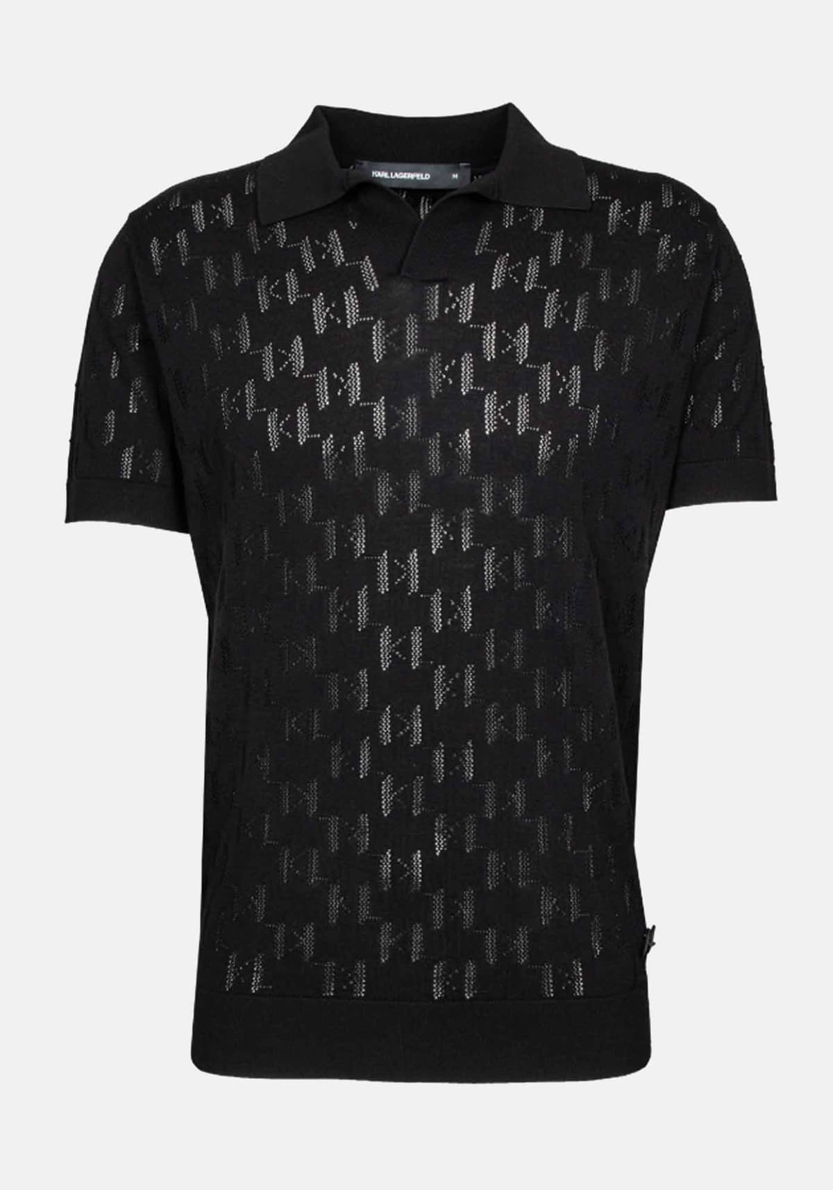 Men's Polo Shirts Karl Lagerfeld Black