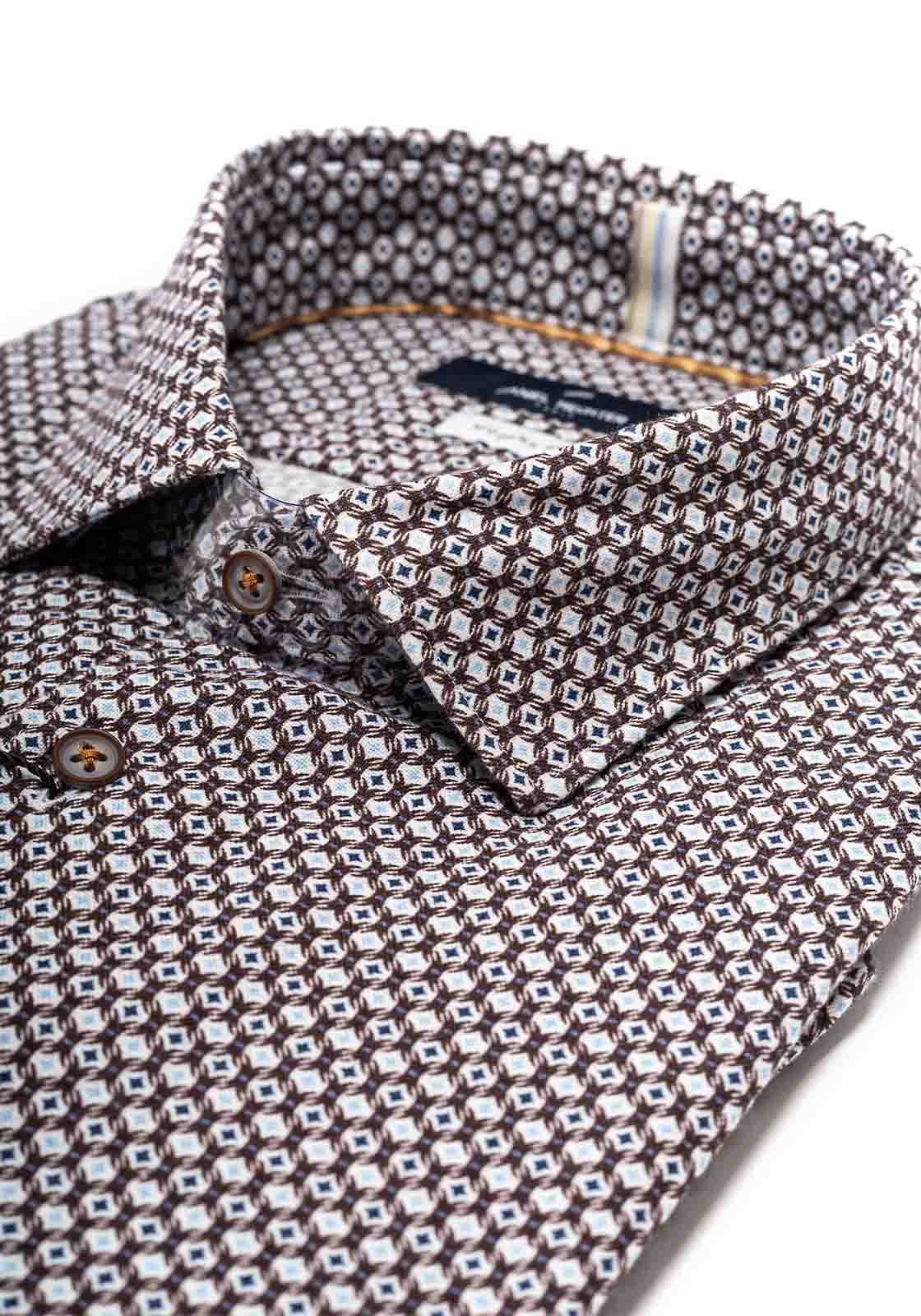 Men's Shirts Daniel Hechter Brown