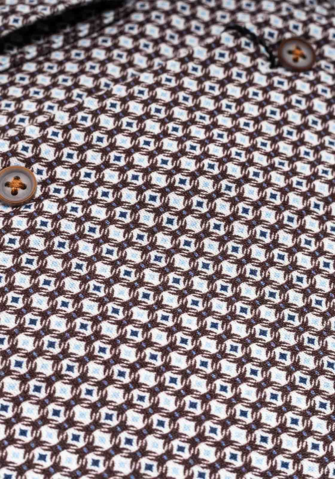 Men's Shirts Daniel Hechter Brown