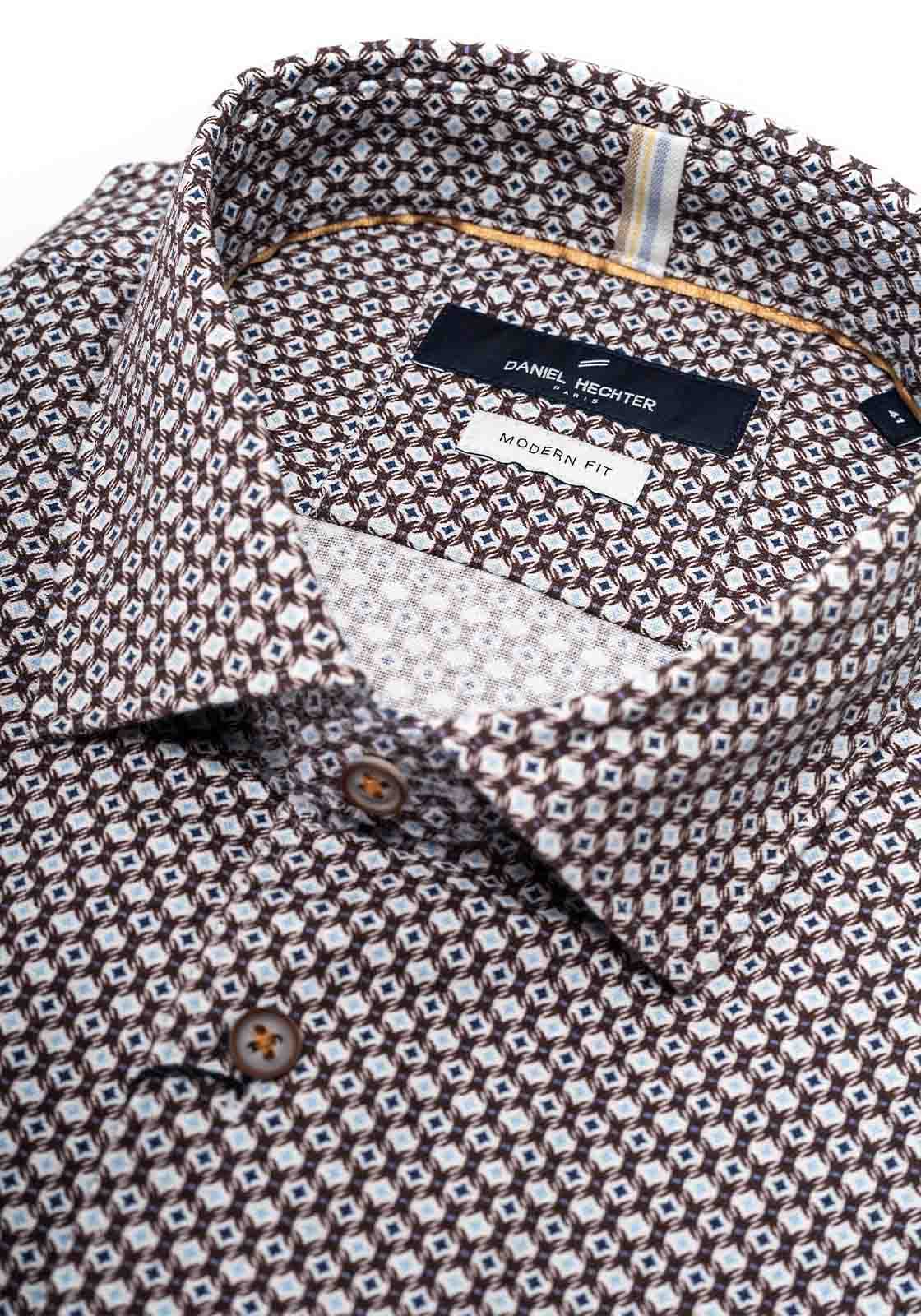 Men's Shirts Daniel Hechter Brown