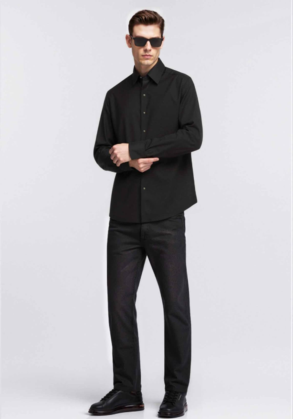 Karl Lagerfeld Shirt Basic - 605000 500699 990 Black