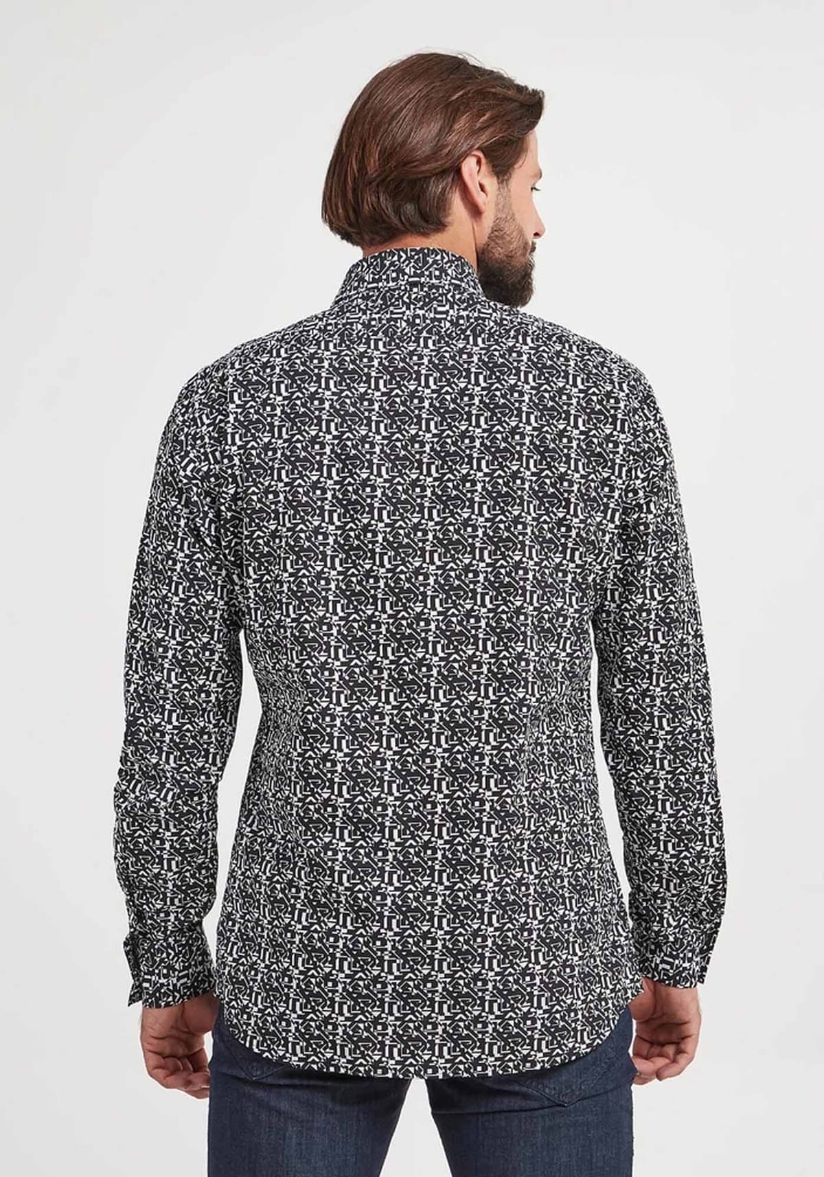 Men's Shirts Karl Lagerfeld Black