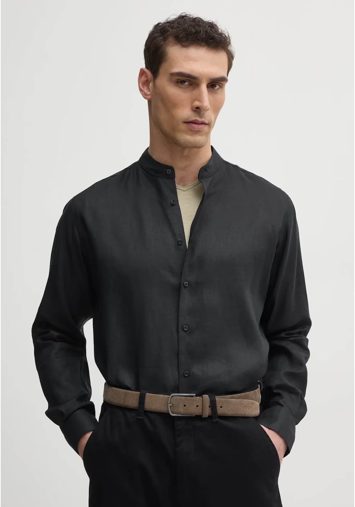 Men's Shirts Karl Lagerfeld Black