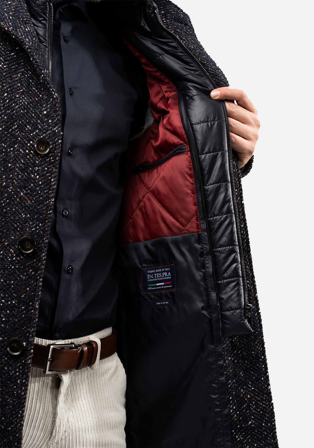 Men's Coats Lavard Blue