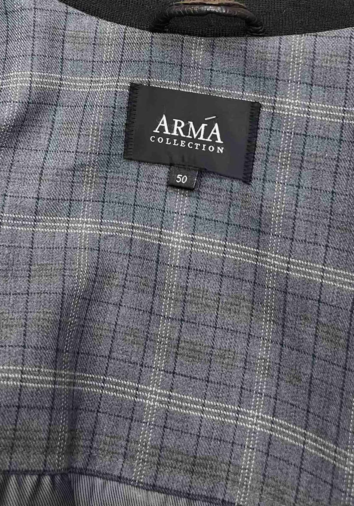 Men's Leather Jackets Arma Black