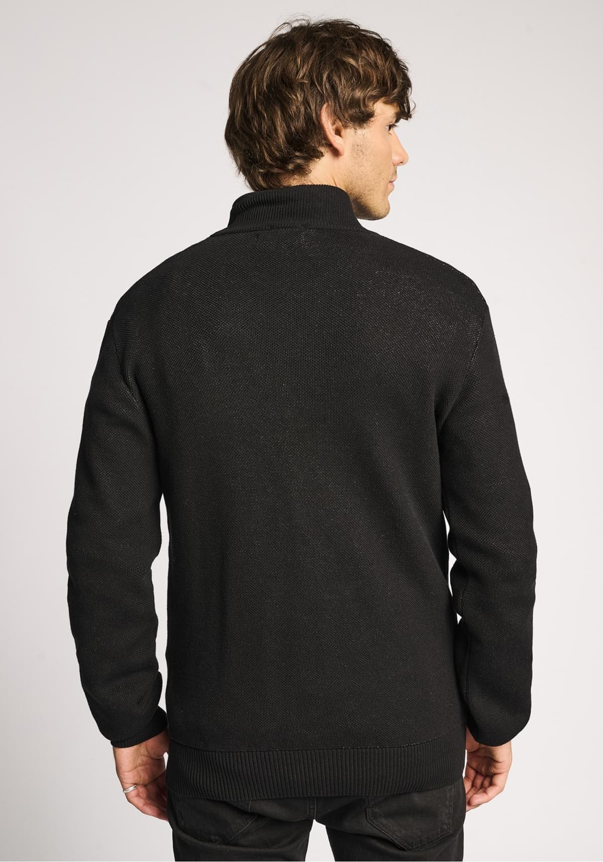 Men's Cardigans Staff Jeans & CO Black